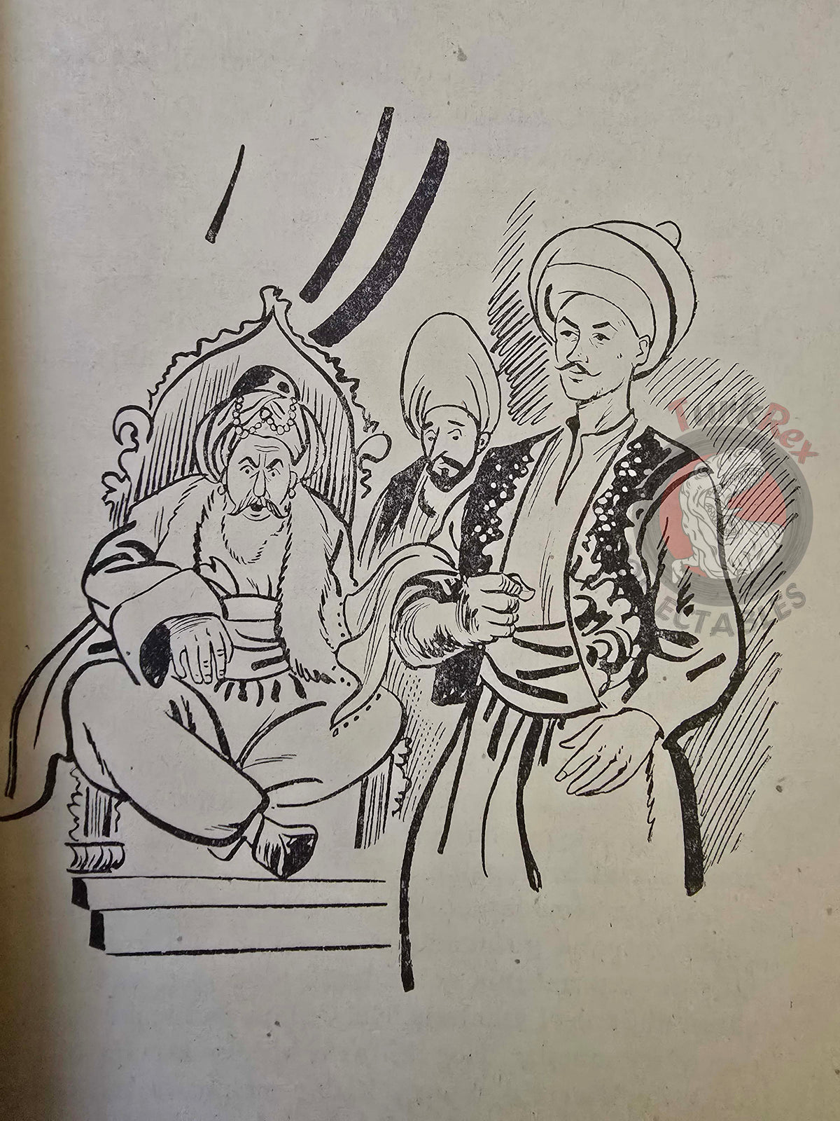 Şükran Eğrilmez – The King of Monkeys 1952 Turkish Book Turkey Illustrated