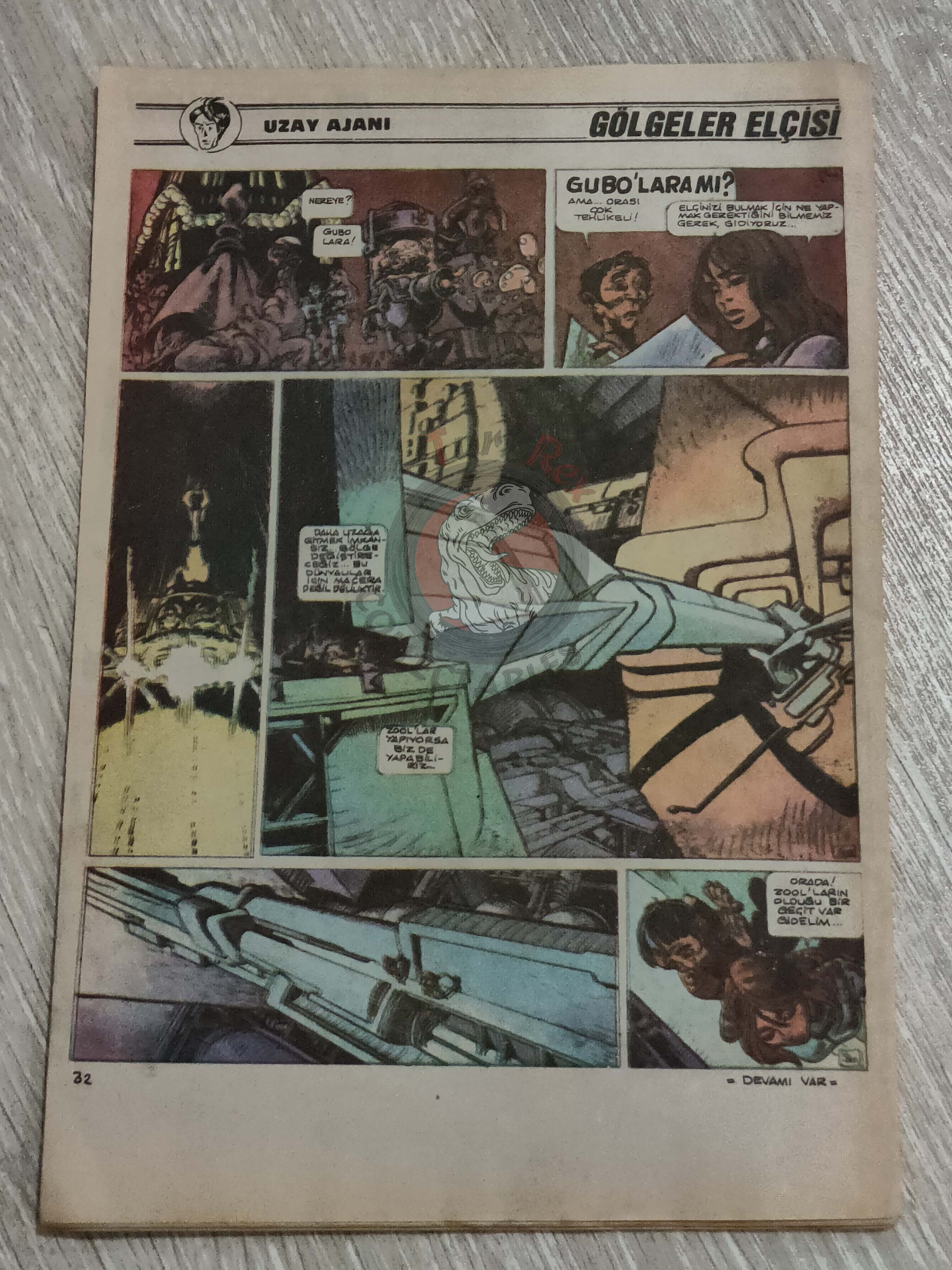 Valérian and Laureline - Ambassador of the Shadows 80s Turkish Comic Turkey et Güneş