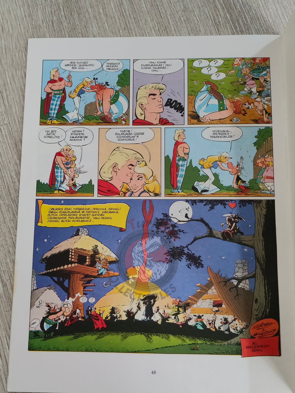 Asterix – Asterix the Legionary 1994 1st Edition Turkish Edition Comic Turkey