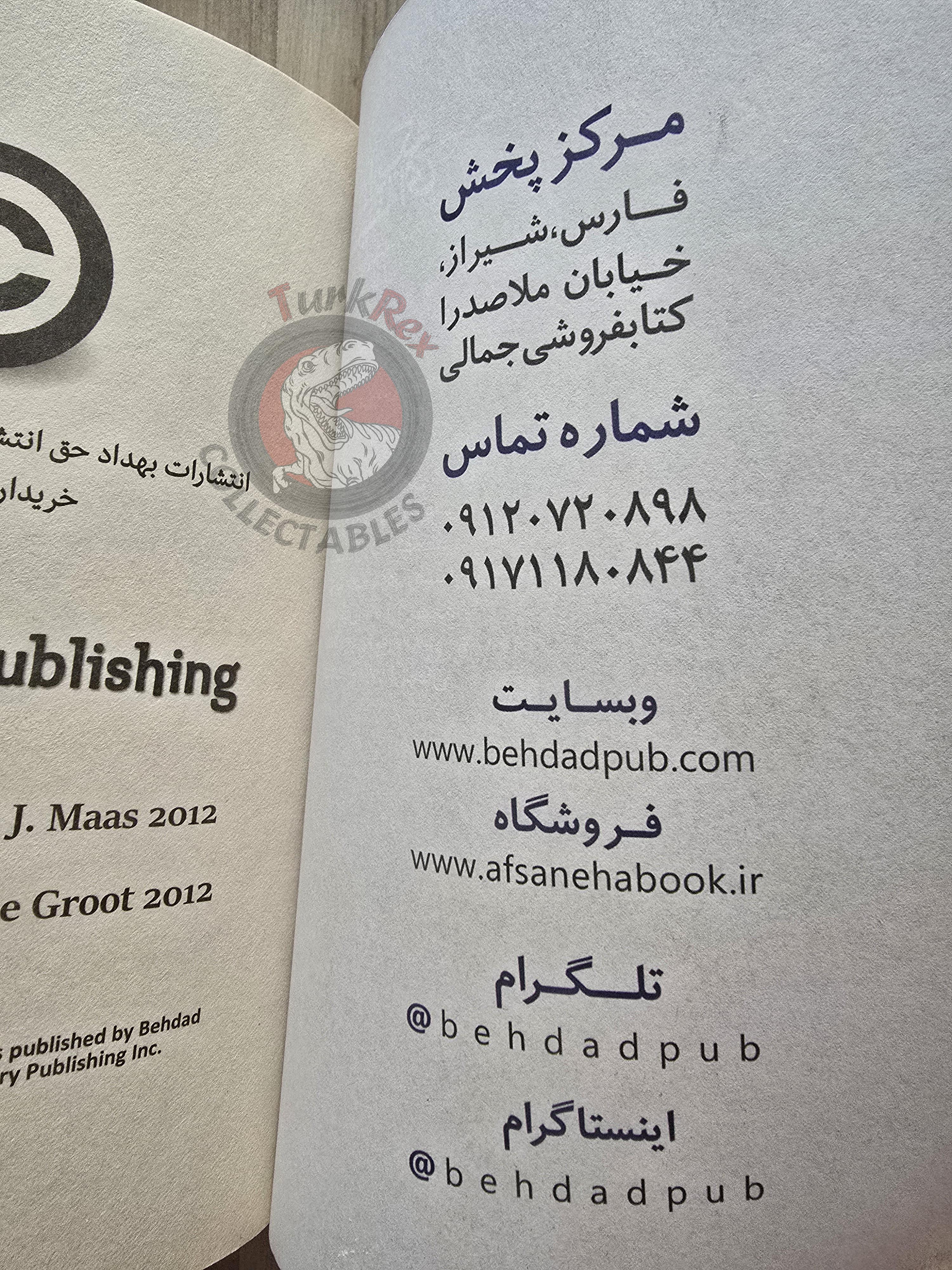 Sarah J. Maas – Throne of Glass 2016 Persian Book Iran Farsi