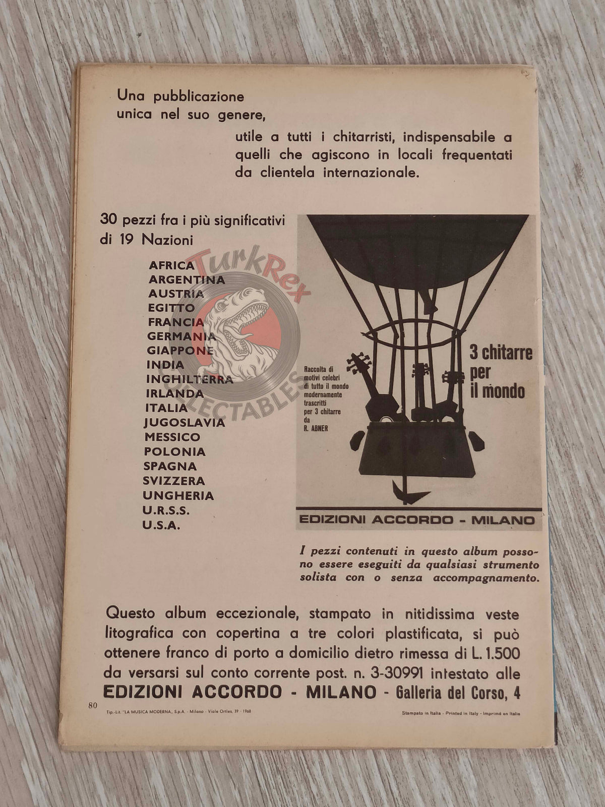 Shirley Bassey –  È Giorno Italian Vintage Musical Notes Sheet Italy Robertino