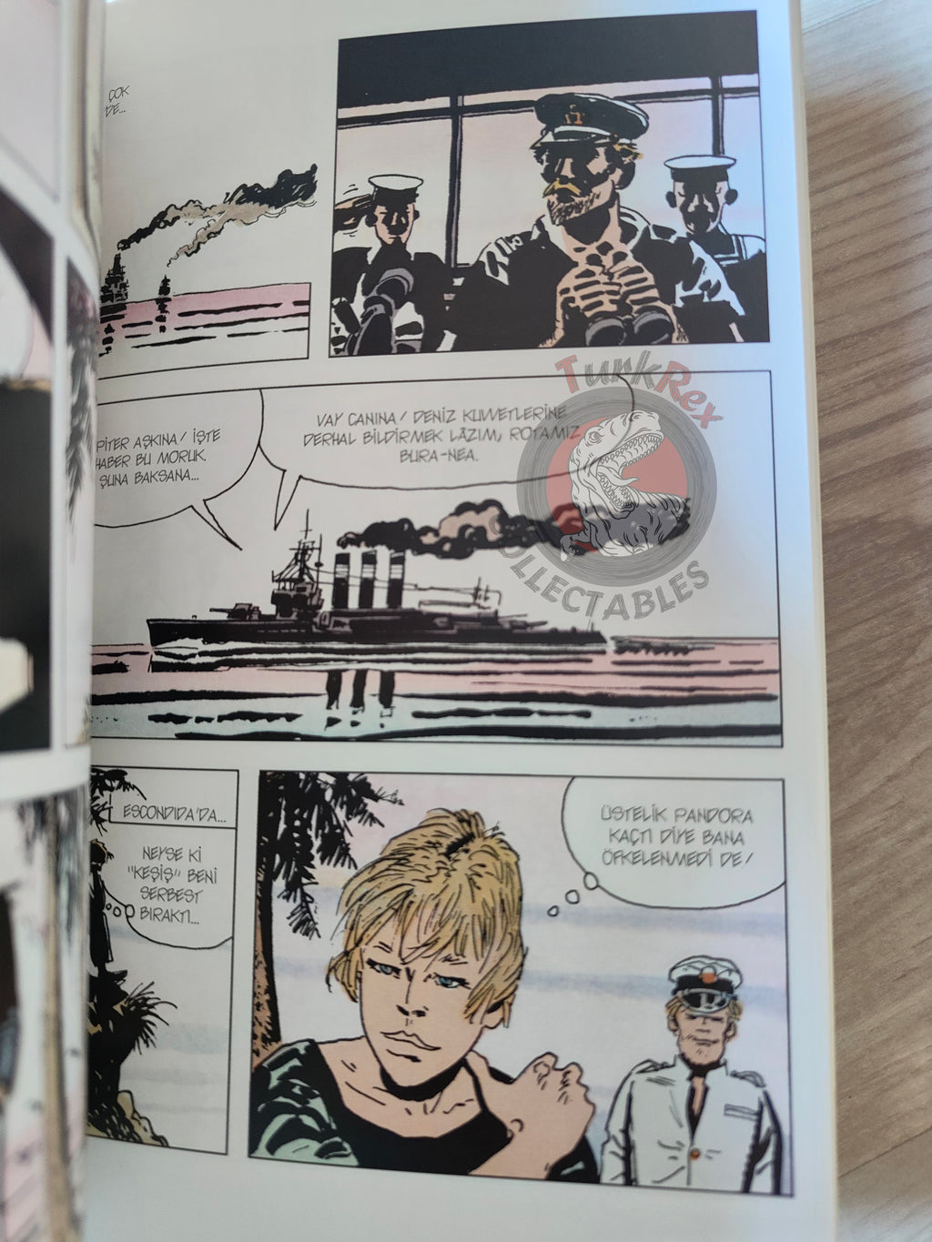 Corto Maltese –  La Ballade de la Mer Salée Turkish Comic Turkey