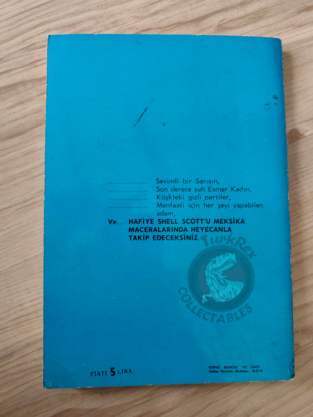 Richard S. Prather – Shell Scott Pattern for Panic 1964 Turkish Book Turkey
