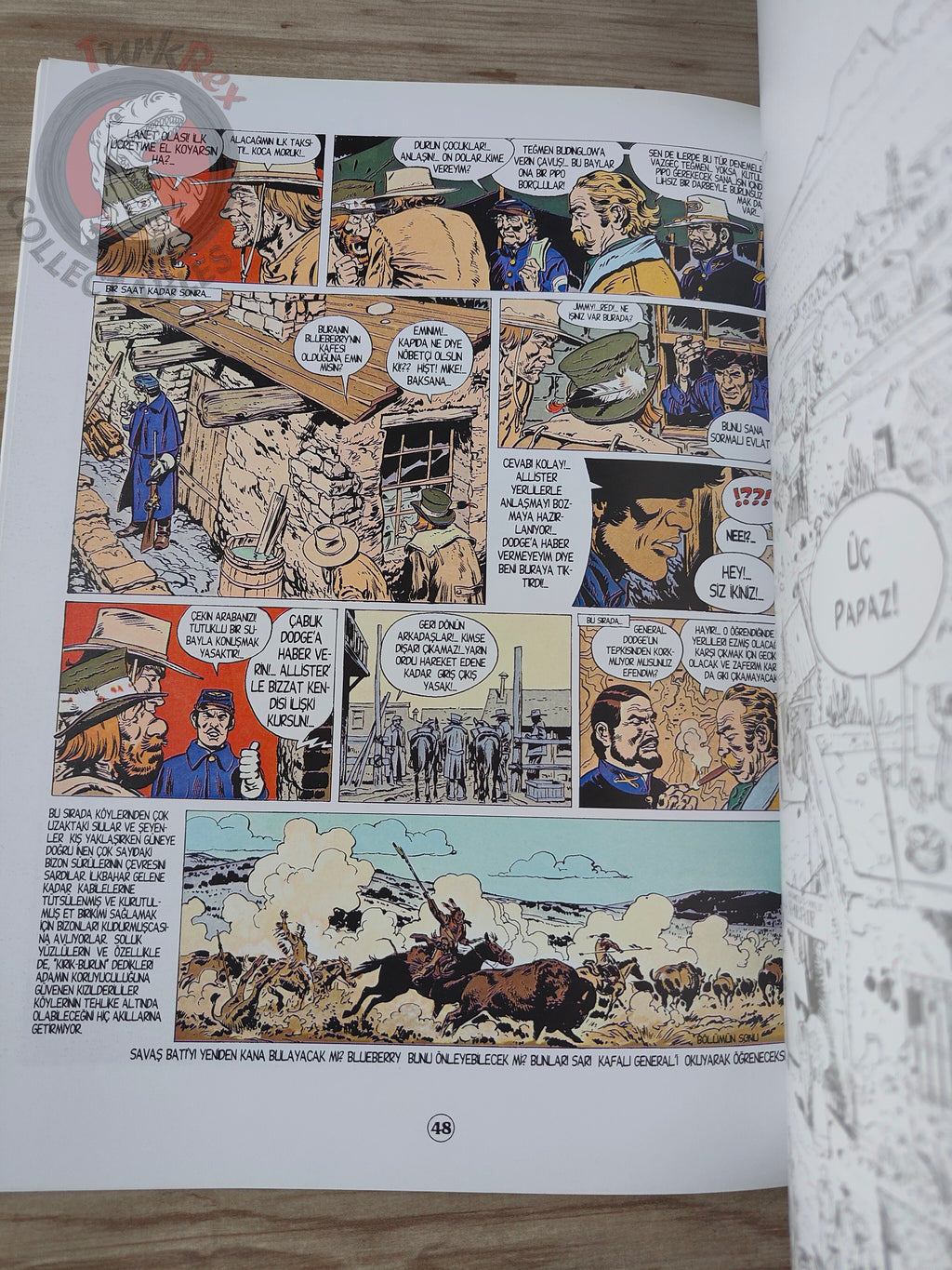 Blueberry #9 – The Trail of the Sioux 2004 1st Edition Turkish Comic Turkey