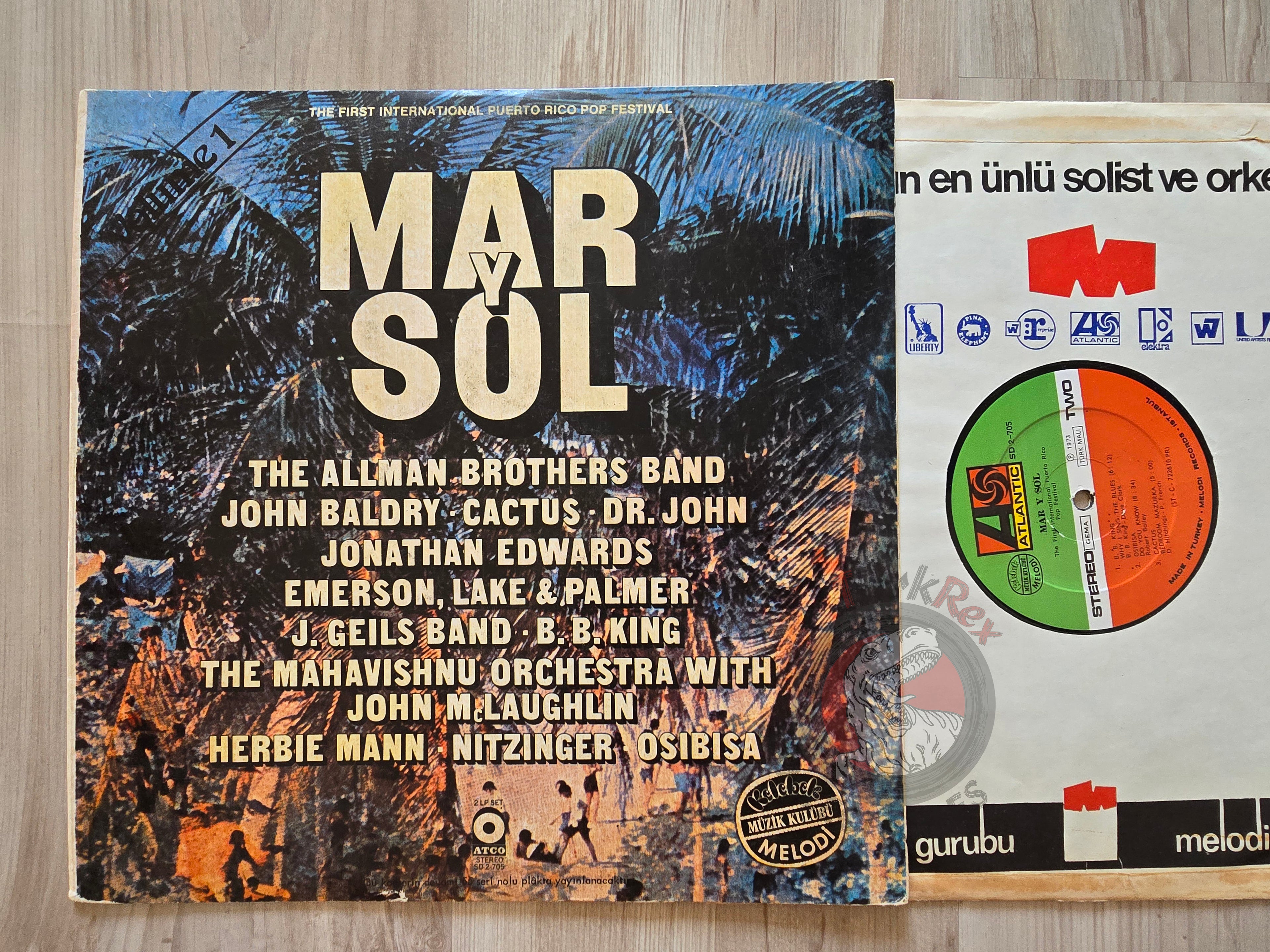 Various – Mar Y Sol Volume 1 Turkish Pressing Vinyl Turkey Edition