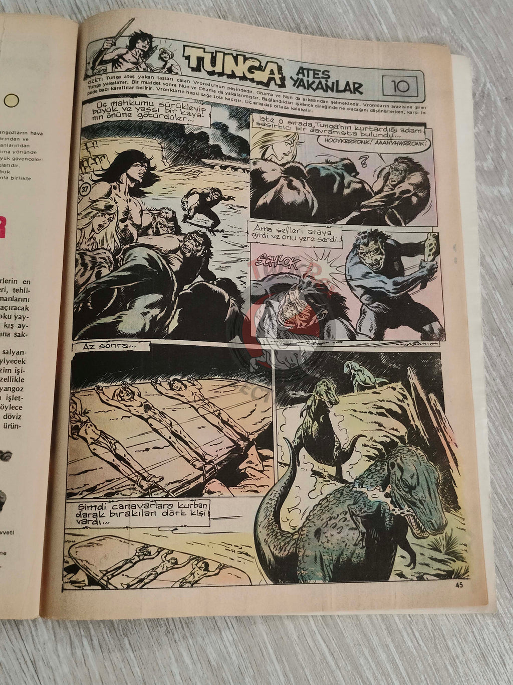 Tercüman Çocuk #50 1982 Turkish Comic Turkey Star Wars #30 Pink Panther Tounga