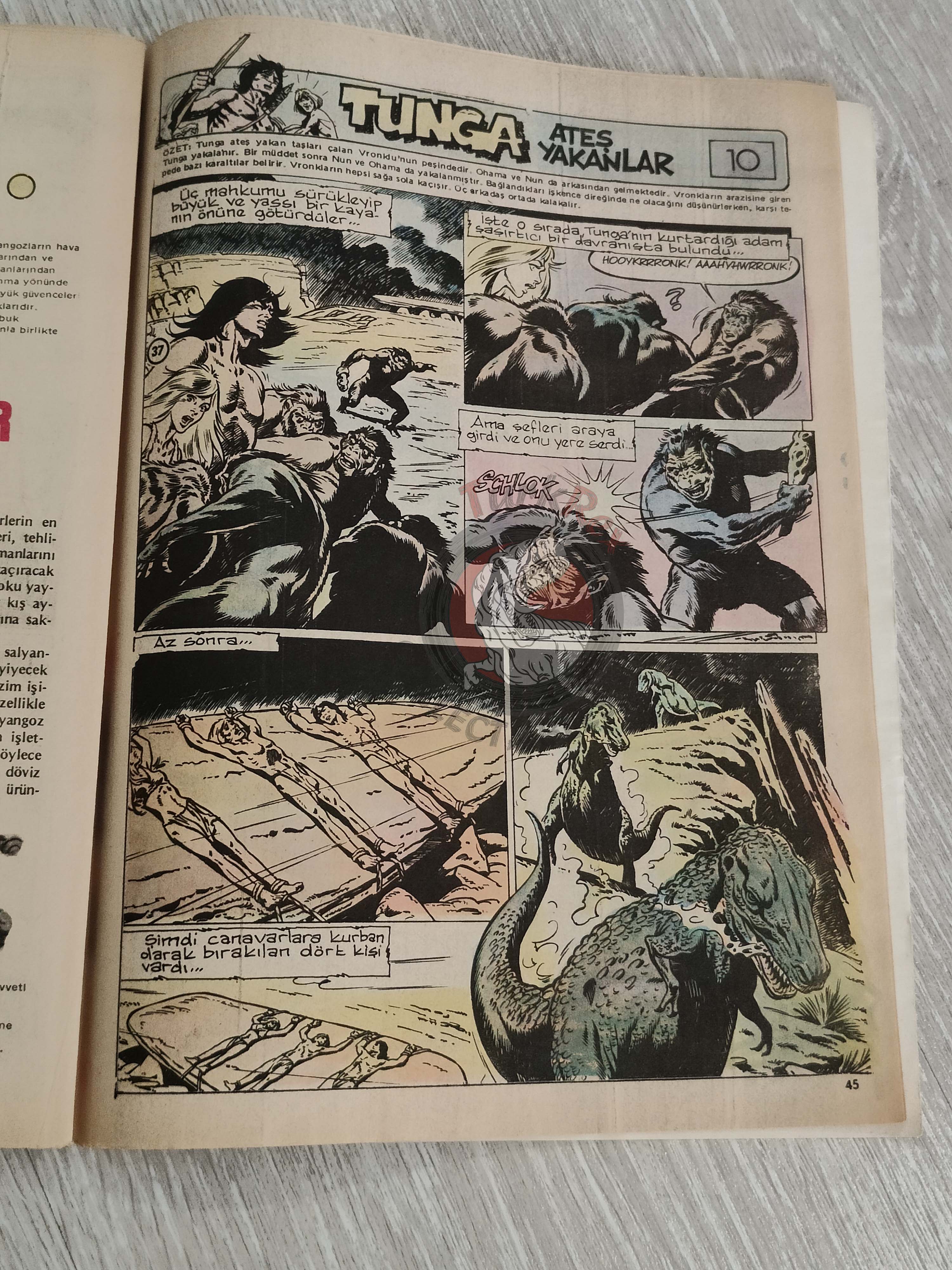 Tercüman Çocuk #50 1982 Turkish Comic Turkey Star Wars #30 Pink Panther Tounga