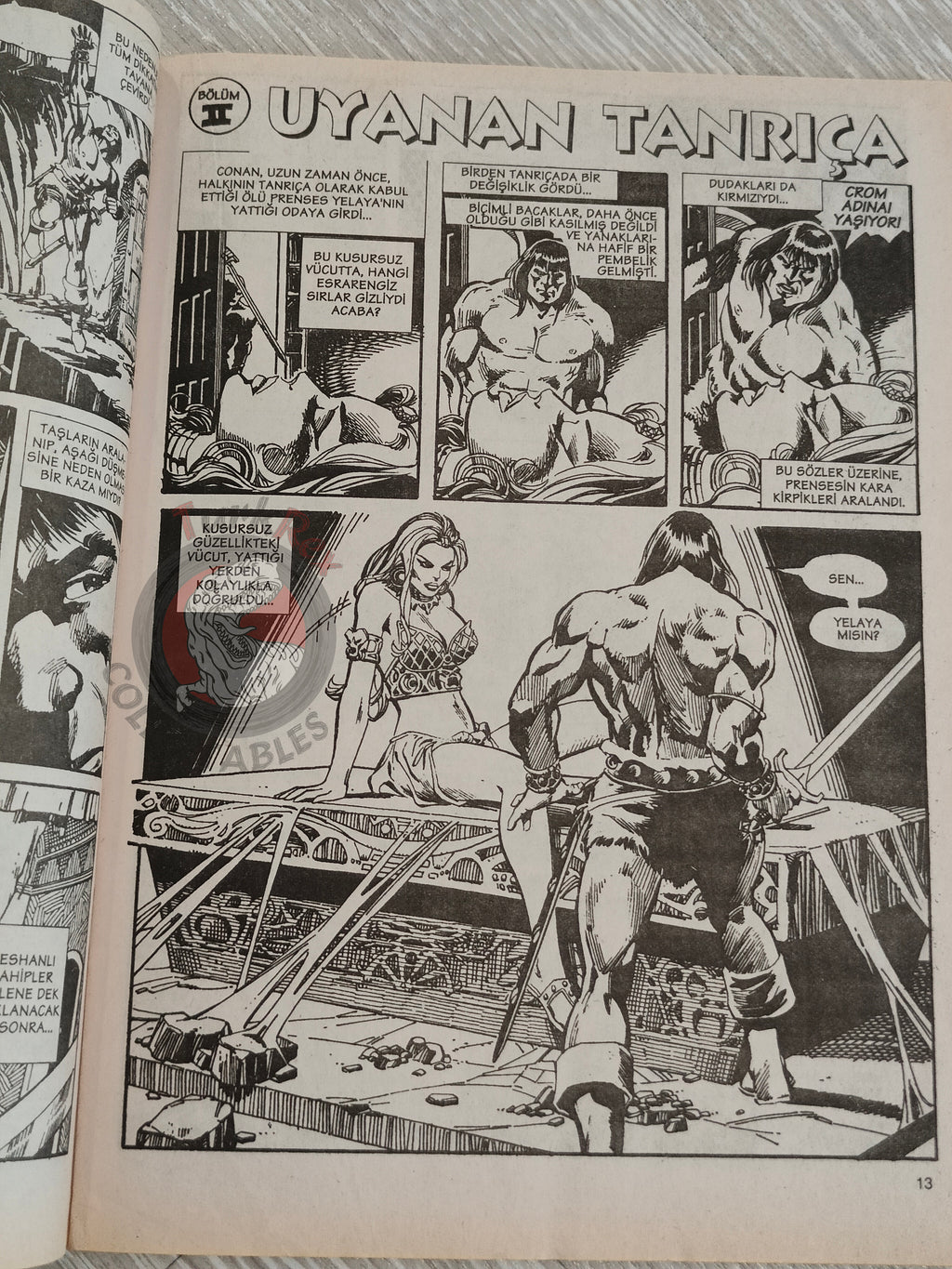 Conan #16 The Savage Sword of Conan #25 #29 Turkish Comic Turkey