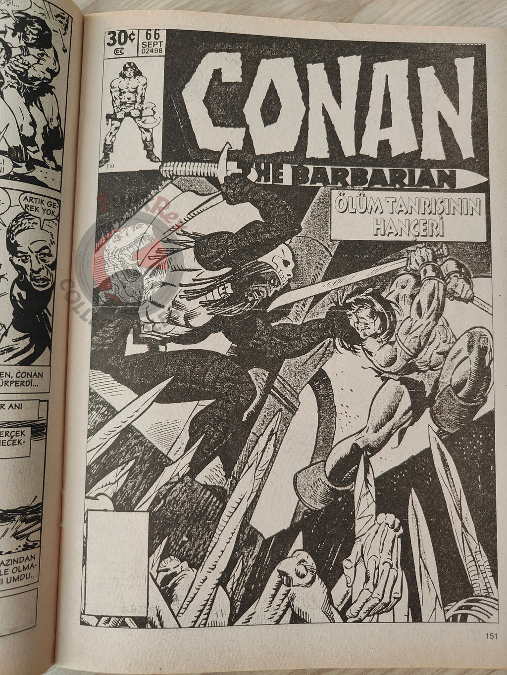 Conan The Barbarian #3 2001 Turkish Comic Turkey #65 #66 #67 #68