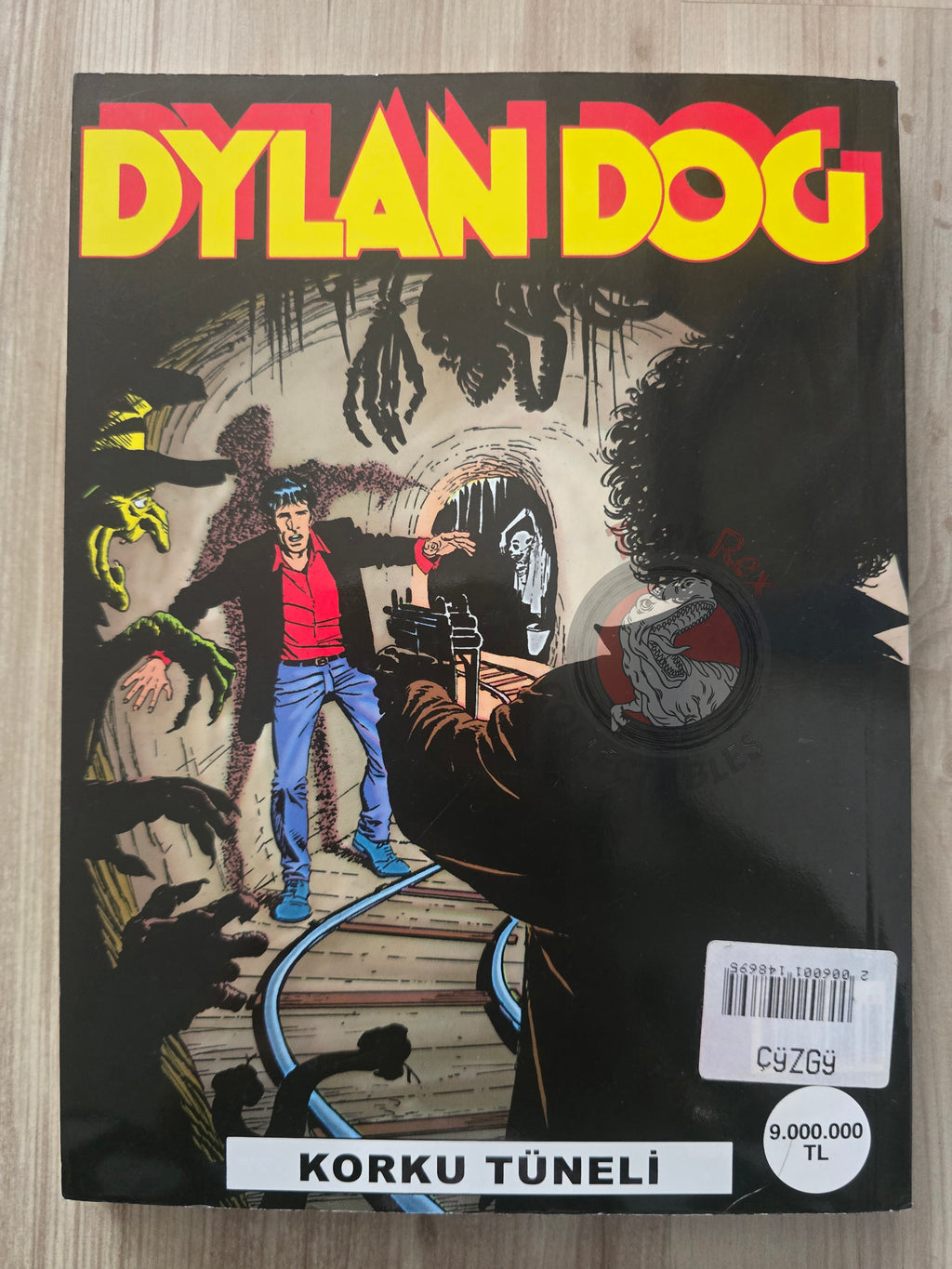 Dylan Dog #5 2003 Turkish Comic Turkey Giorno maledetto #21 #22