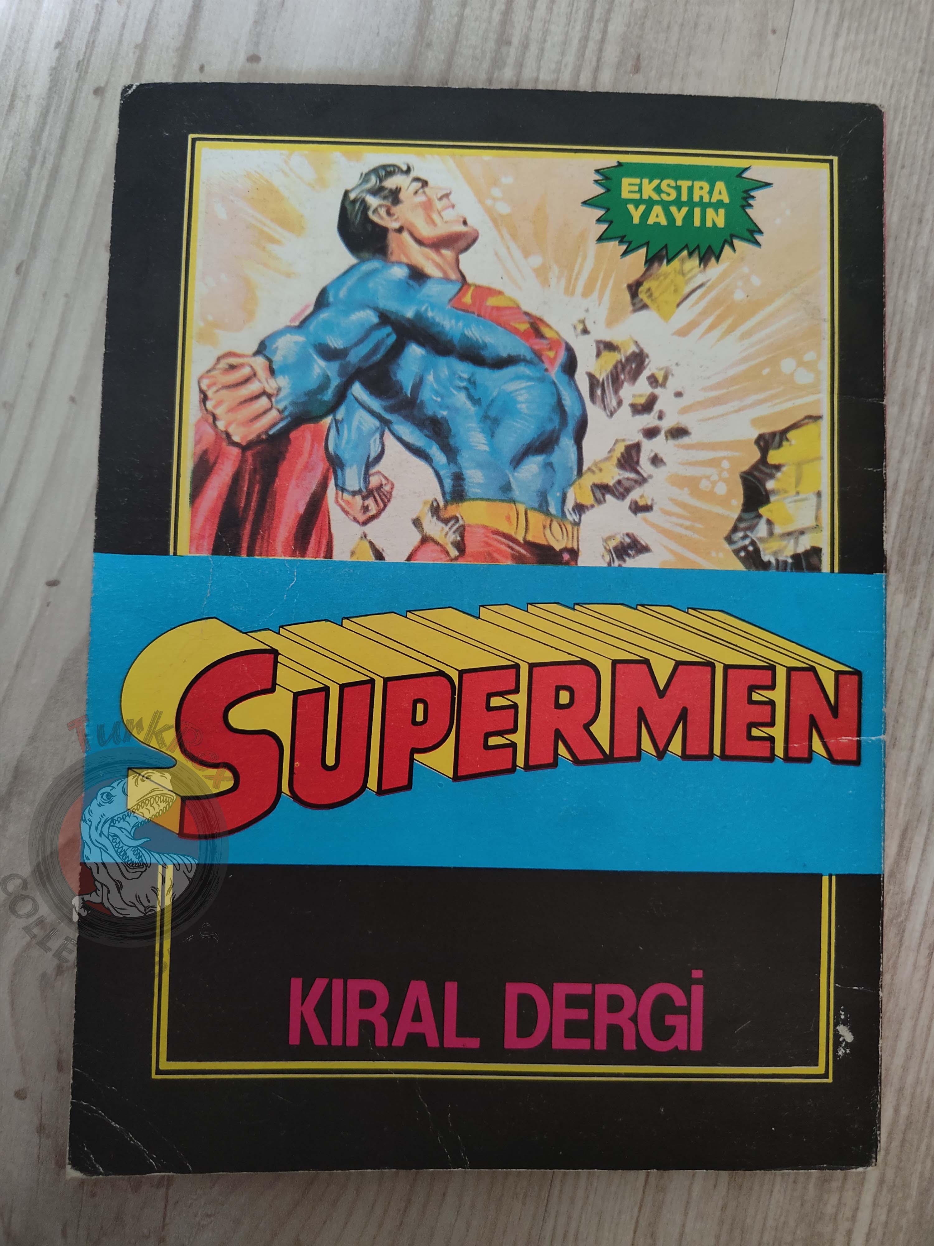 Superman #33 1984 Turkish Comic Turkey Action Comics #319 #320 #321 #322 #398
