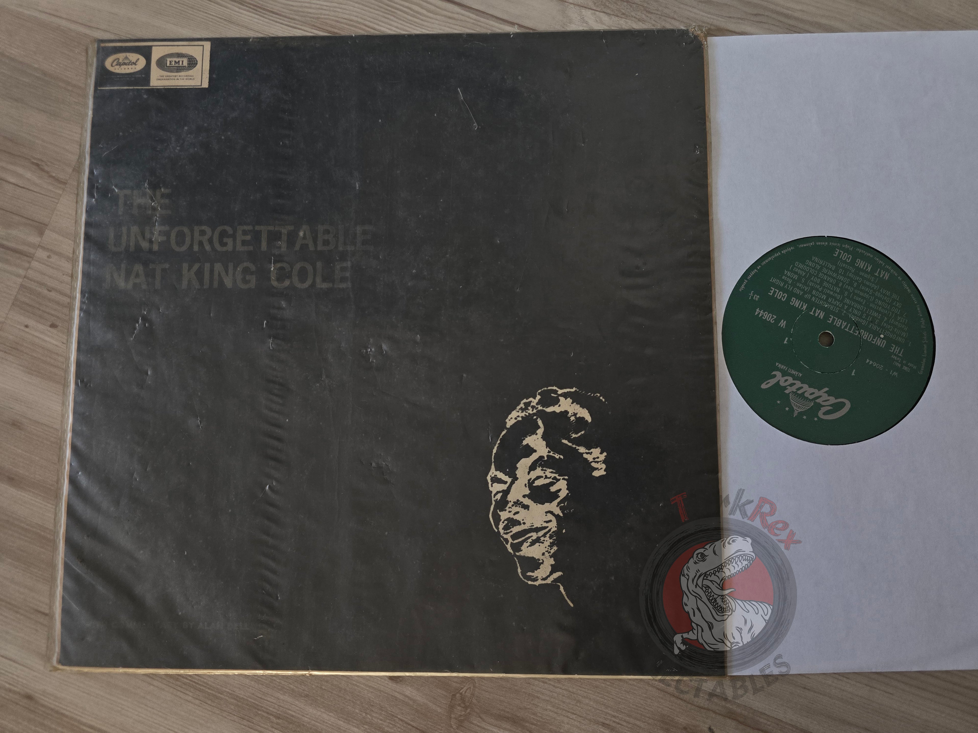 Nat King Cole – The Unforgettable Nat King Cole Turkish Pressing Vinyl Turkey Edition