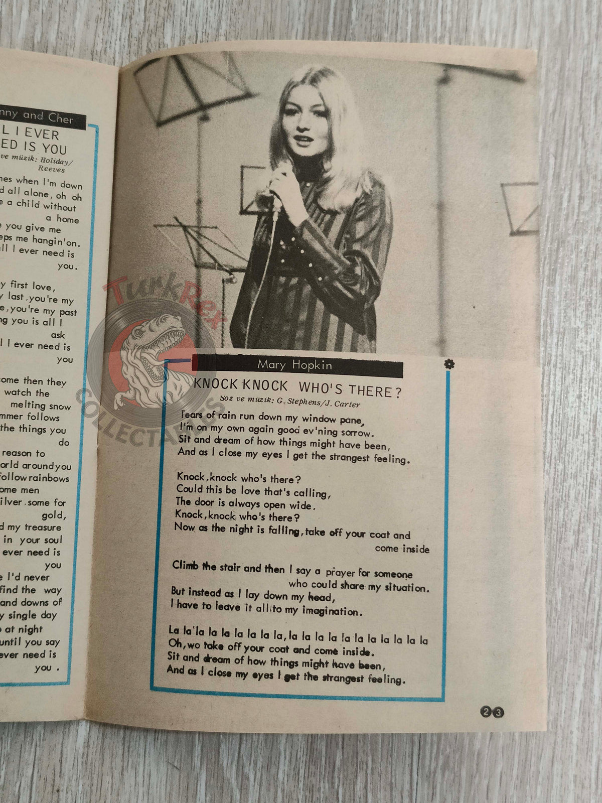Hey Song Lyrics 1972 Melanie Turkish Mag Turkey The Sweet Mireille Mathieu Janis Joplin Sonny & Cher