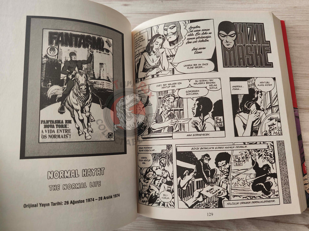 The Phantom #7 2014 Vandal-Looters Turkish Comic Turkey