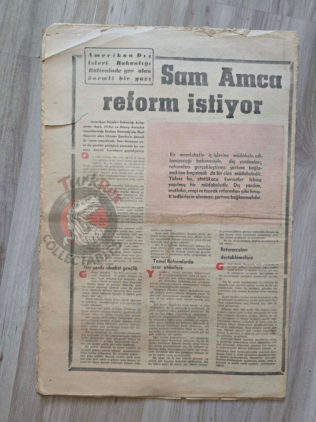 Yön 1963 Abd al-Karim Qasim Iraq Coup Turkish Magazine Turkey Middle East