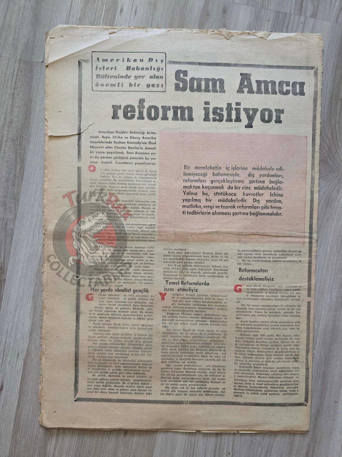 Yön 1963 Abd al-Karim Qasim Iraq Coup Turkish Magazine Turkey Middle East
