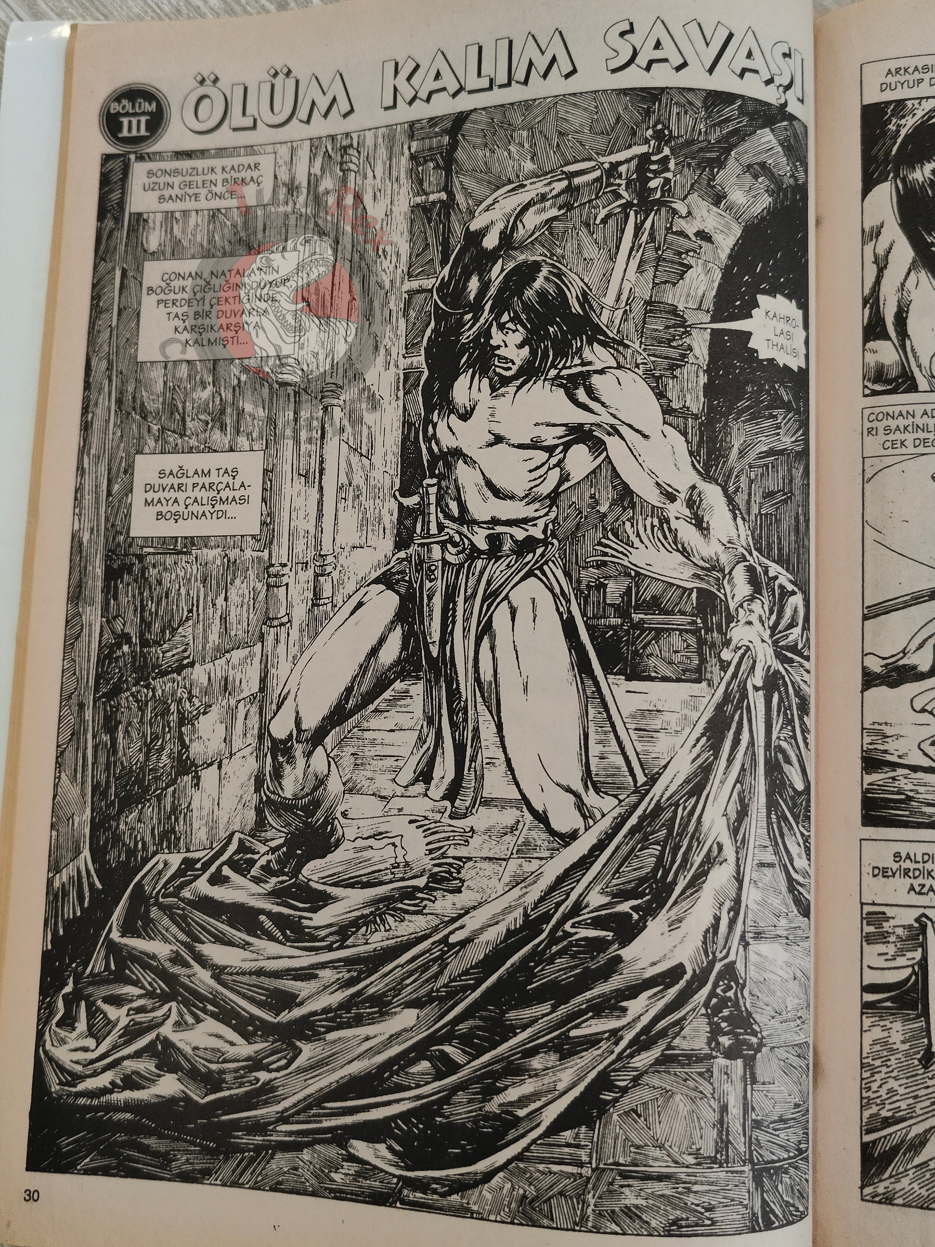 Conan #12 The Savage Sword of Conan #20 #21 Turkish Comic Turkey