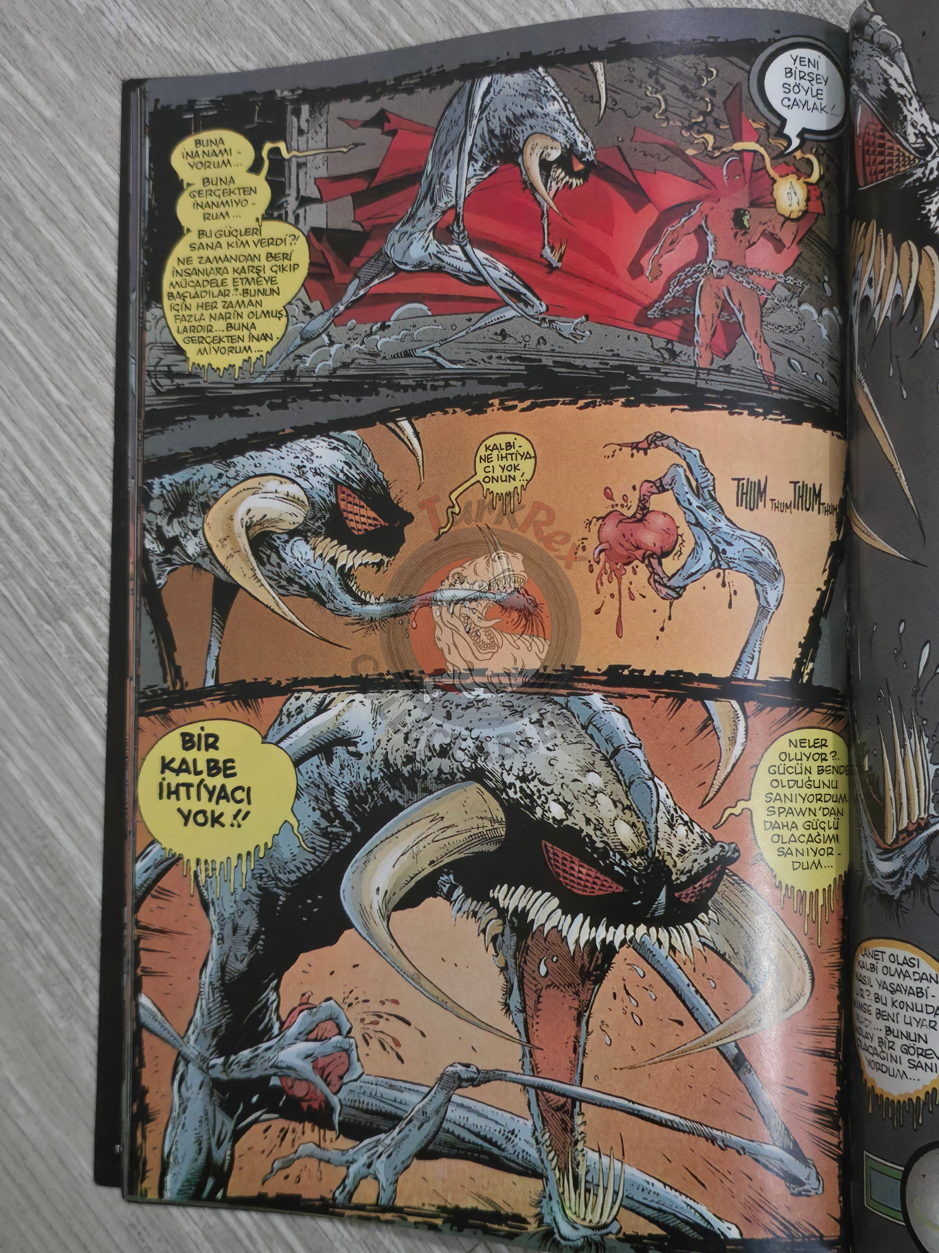 Spawn #2 1999 Turkish Comic Turkey #3 #4 Todd McFarlane