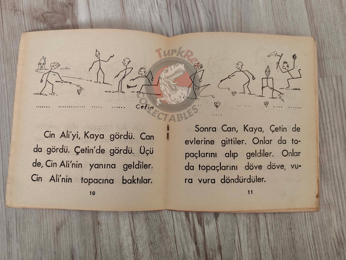 Cin Ali Series 3 – Rasim Kaygusuz 1970s Turkish Book Turkey Illustrated Education