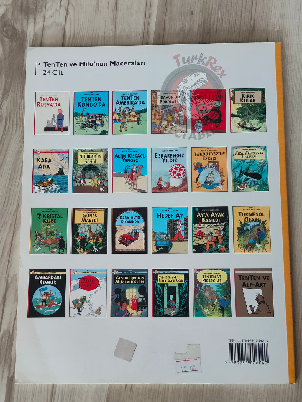 Tintin – The Castafiore Emerald 2007 Turkish Edition Comic Turkey 1st İnkilap