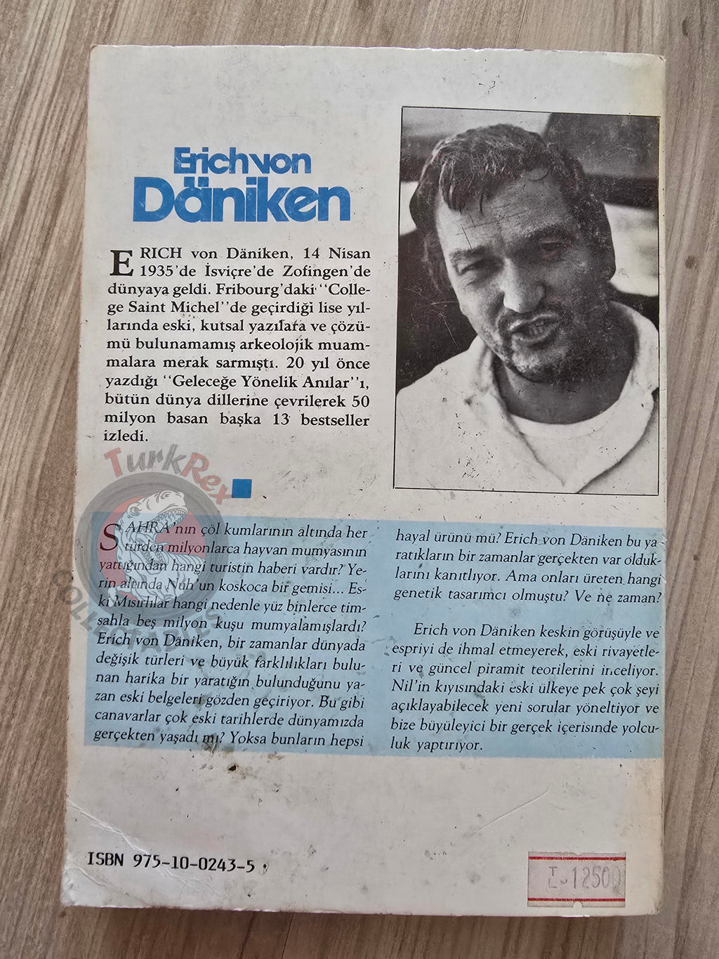 Erich von Däniken –  The Eyes of the Sphinx 1990 Turkish Book Turkey Ufology