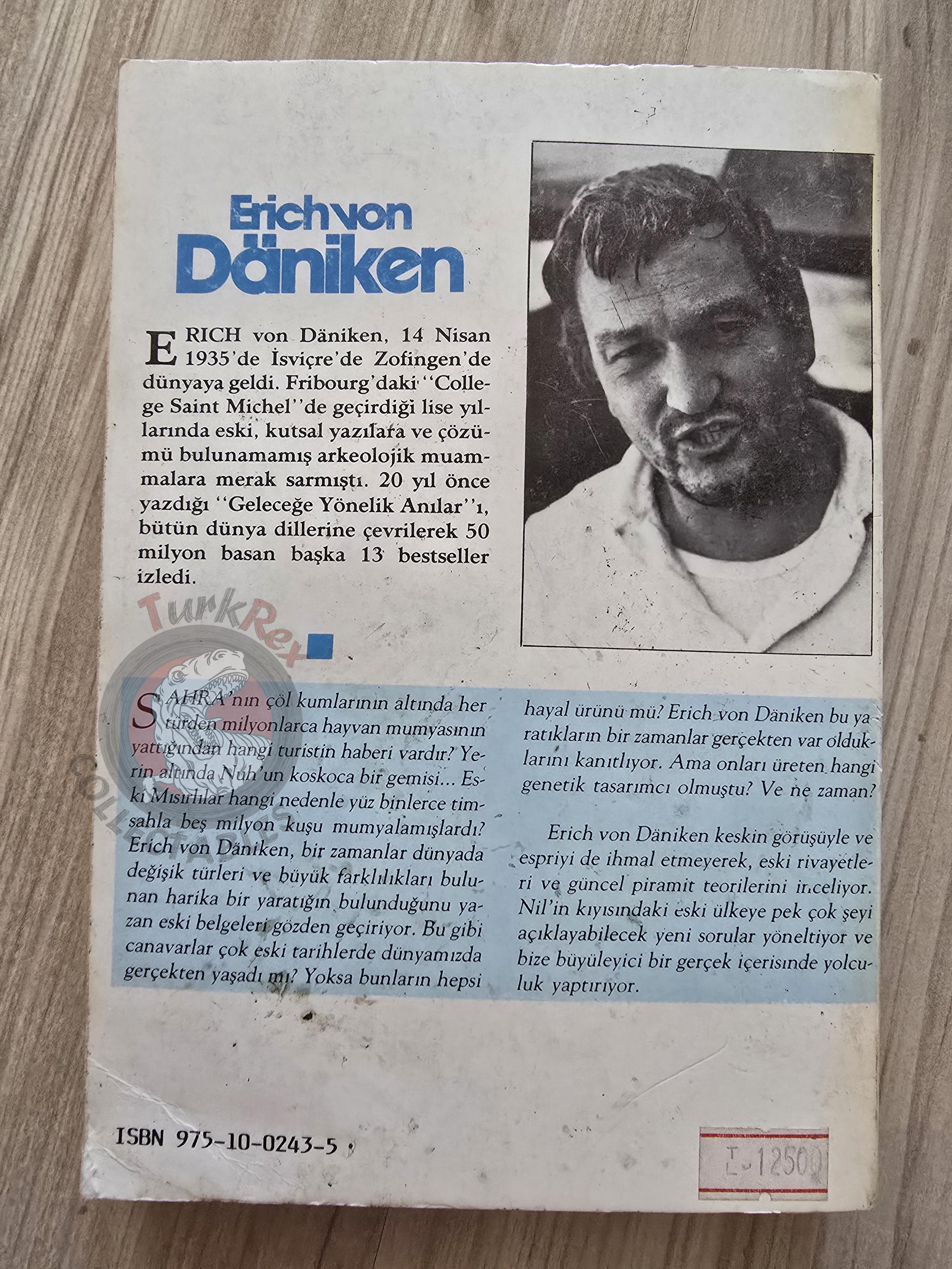 Erich von Däniken –  The Eyes of the Sphinx 1990 Turkish Book Turkey Ufology