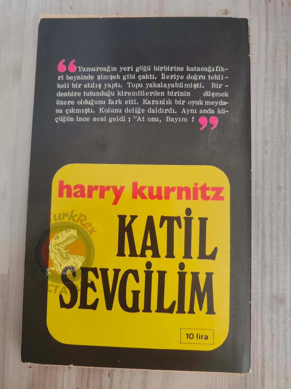 Harry Kurnitz – Invasion of Privacy 1973 1st Turkish Book Turkey
