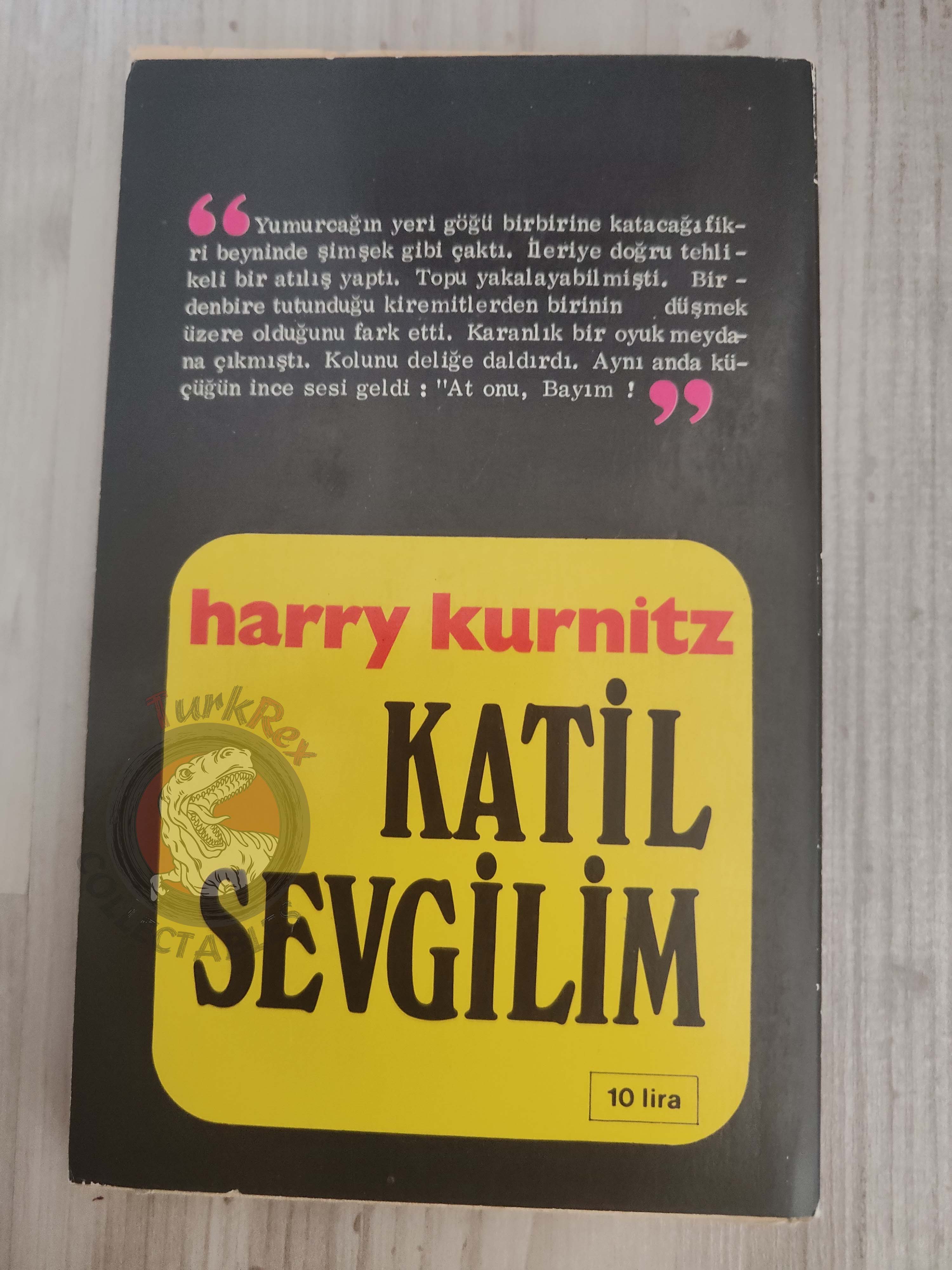 Harry Kurnitz – Invasion of Privacy 1973 1st Turkish Book Turkey