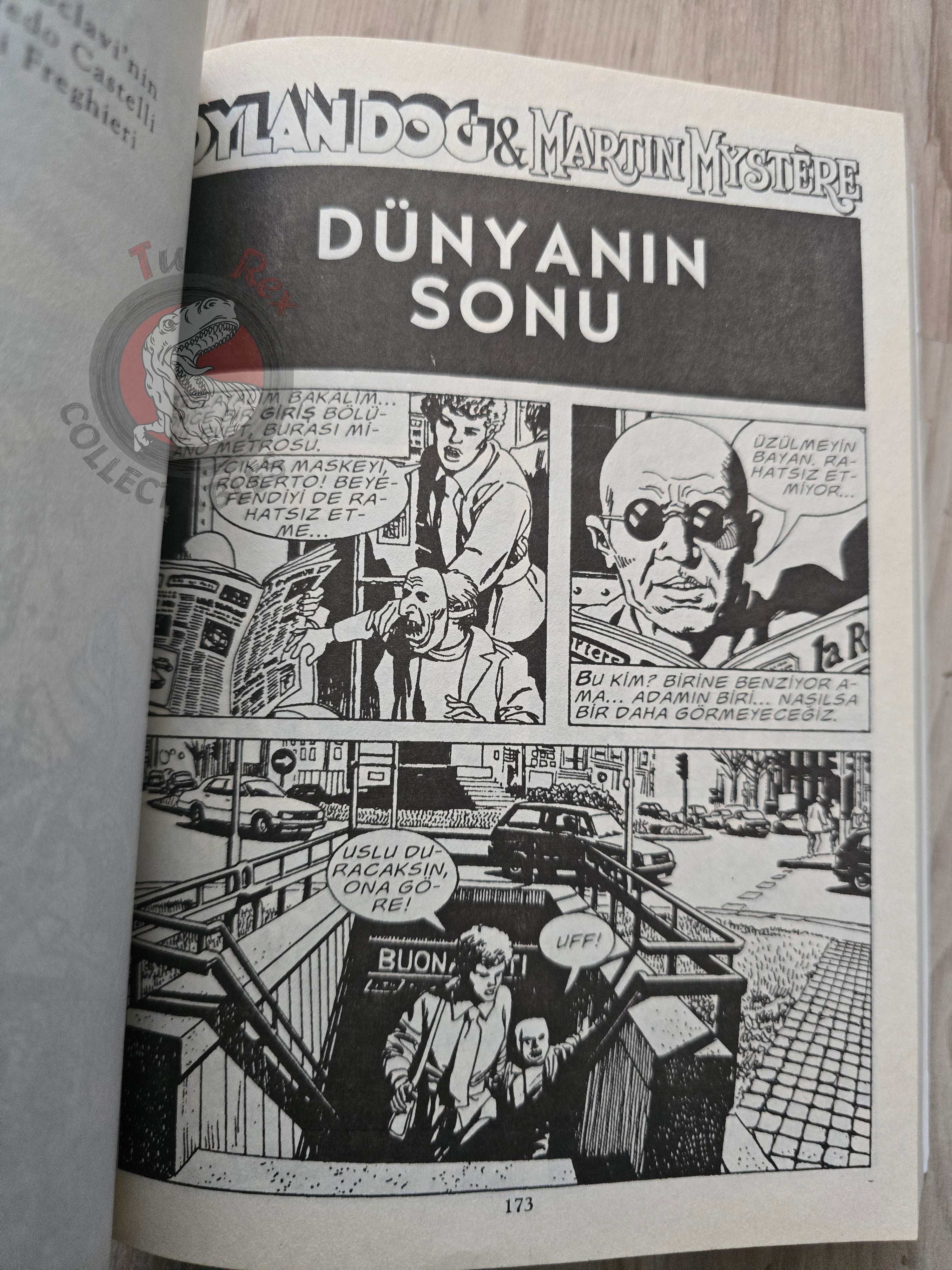 Dylan Dog & Martin Mystere 2004 Turkish Comic Turkey Ultima Fermata: L’Incubo!