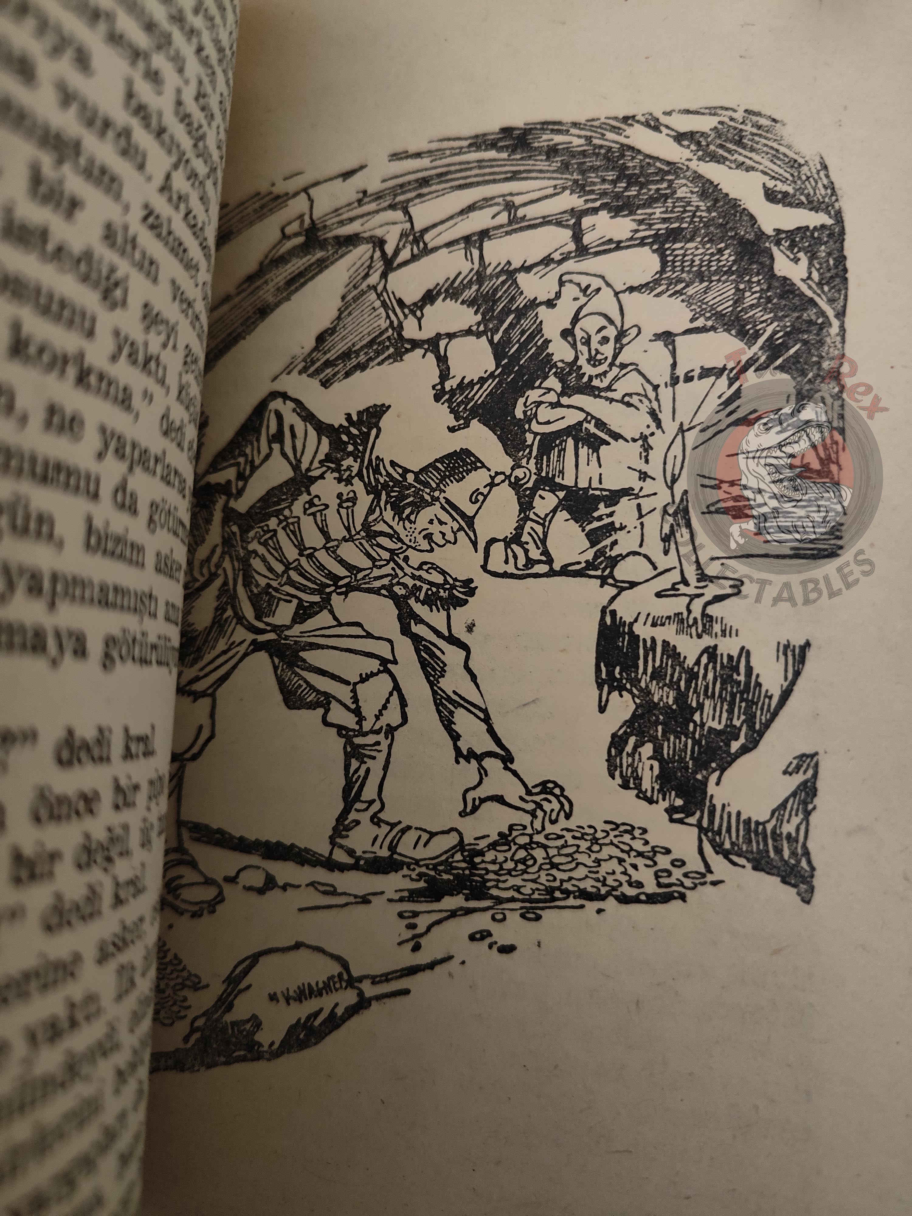 Grimm Brothers – Snow White and the Seven Dwarfs 1957 Turkish Book Turkey Illustrated