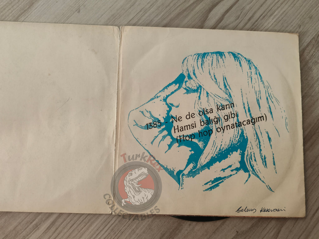 Ayla Algan – Ne De Olsa Karın 7" Turkish Pressing Vinyl Turkey Edition Dalida
