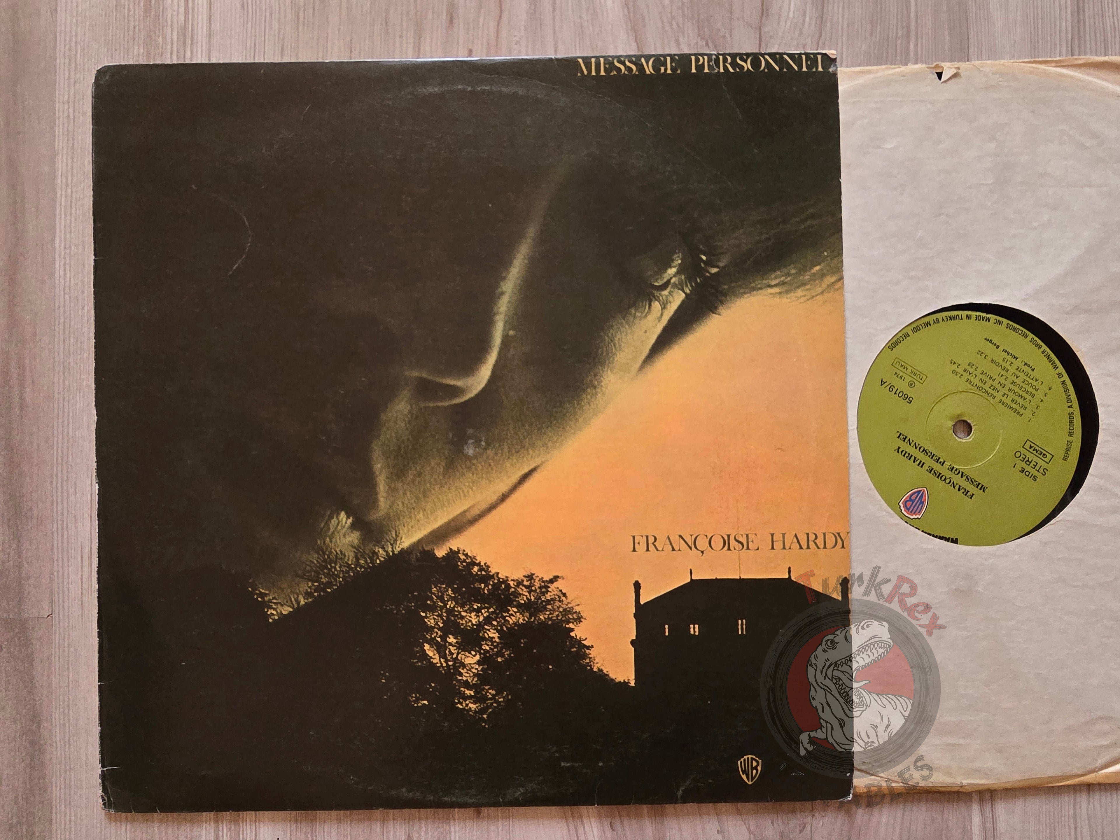 Françoise Hardy – Message Personnel Turkish Pressing Vinyl Turkey Edition