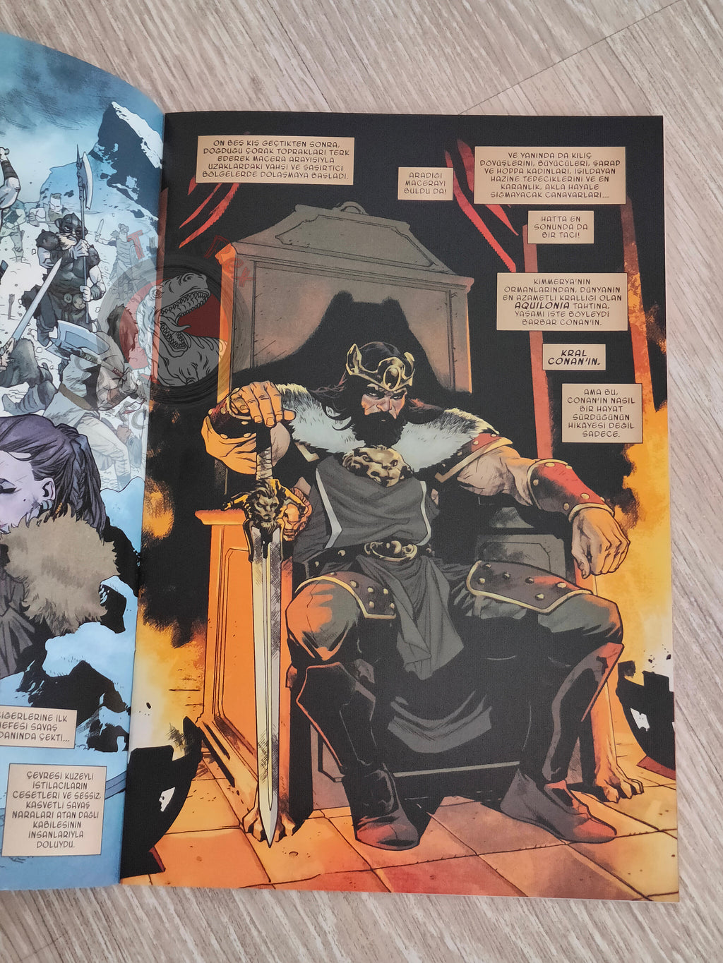 Conan The Barbarian #1 Turkish Comic Turkey