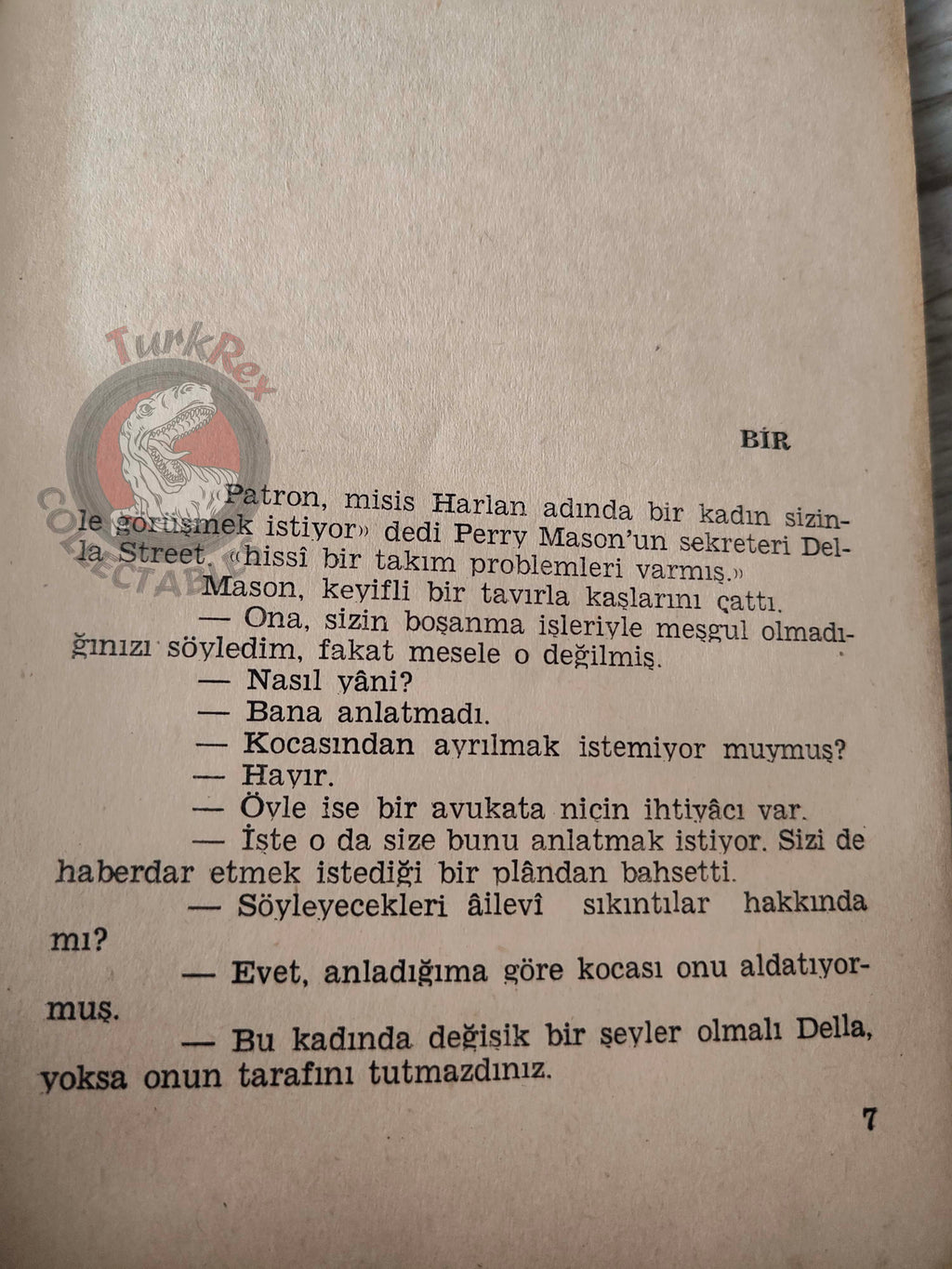 Erle Stanley Gardner – Case of the Nervous Accomplice 1969 Turkish Book Turkey