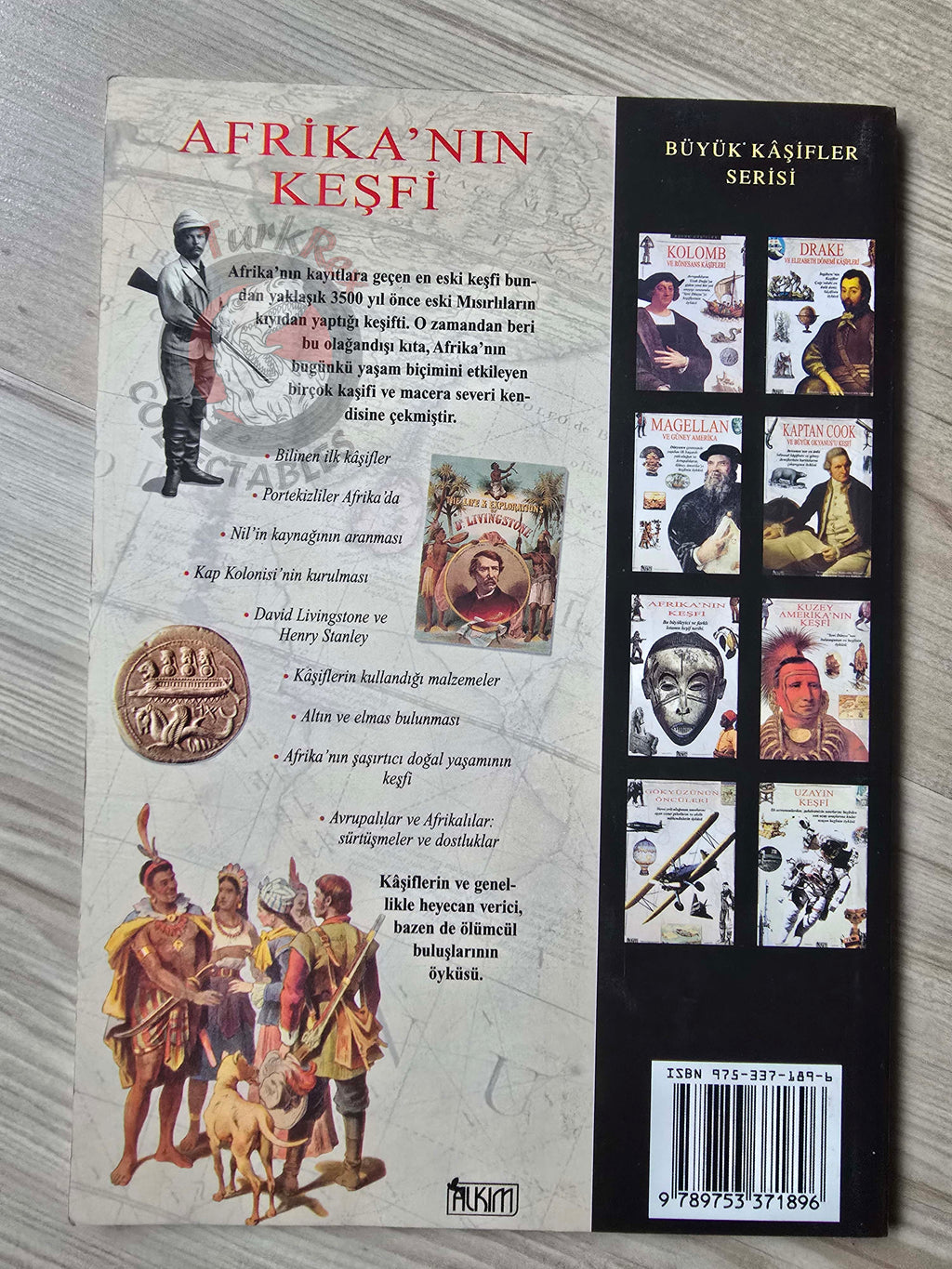 Colin Hynson – Exploration Of Africa 2001 Turkish Book Turkey