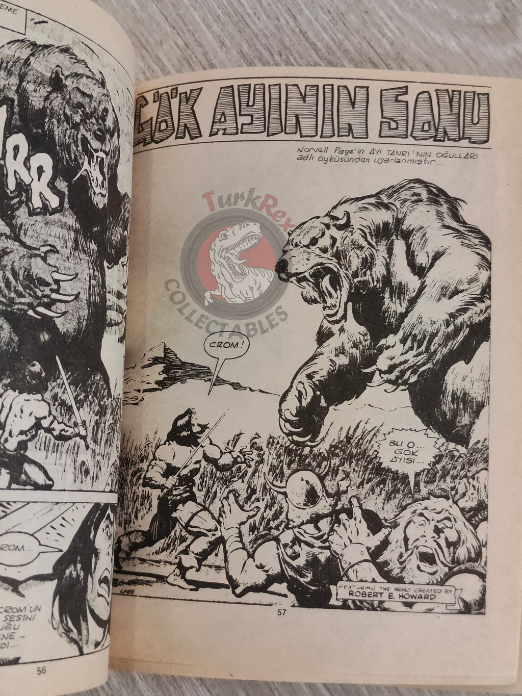 Conan #45 Conan the Barbarian #107 - #110 Turkish Comic Turkey