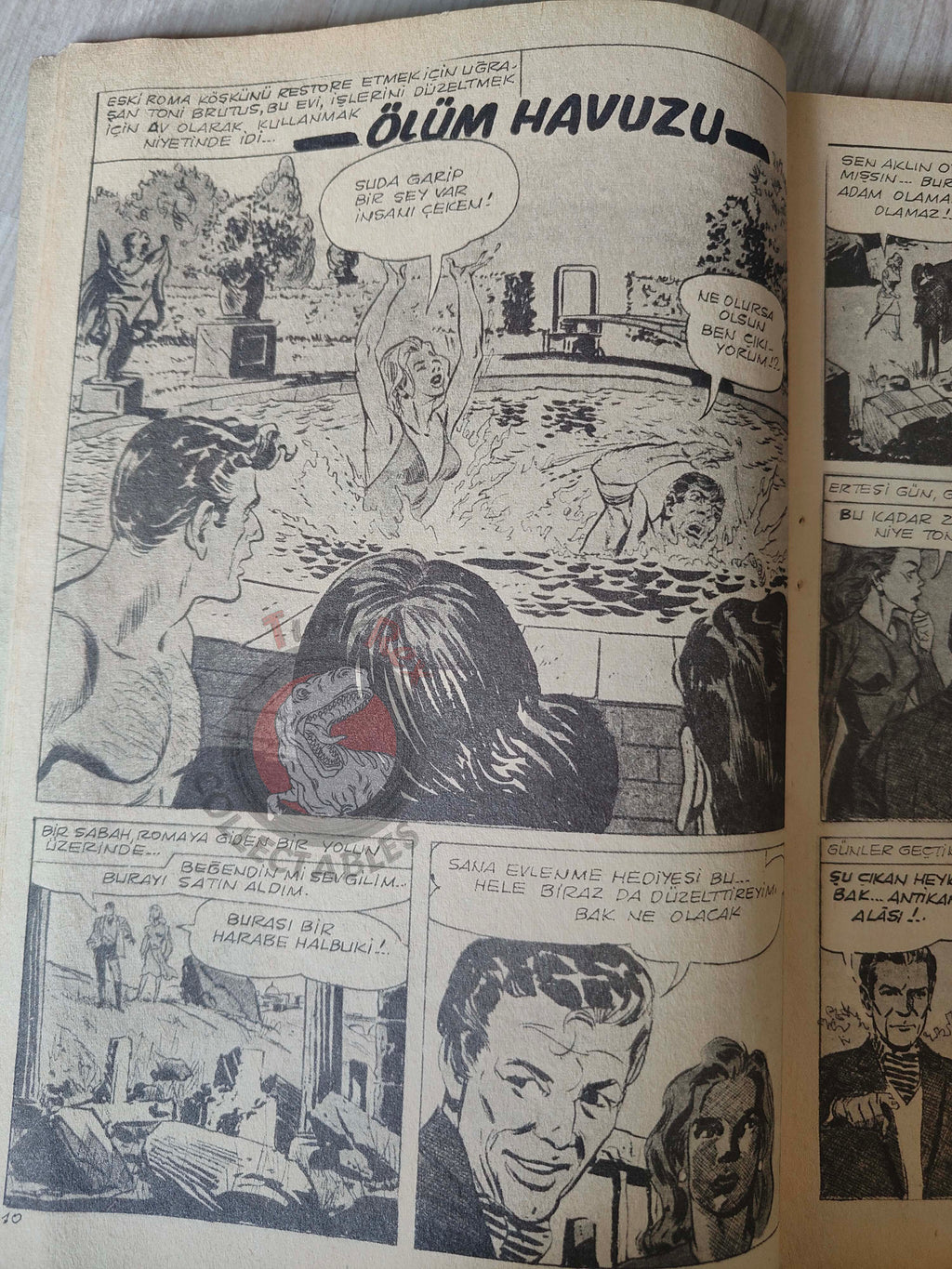 Korku Magazin #75 1969 Turkish Comic Turkey Warren Creepy Eerie Frankenstein
