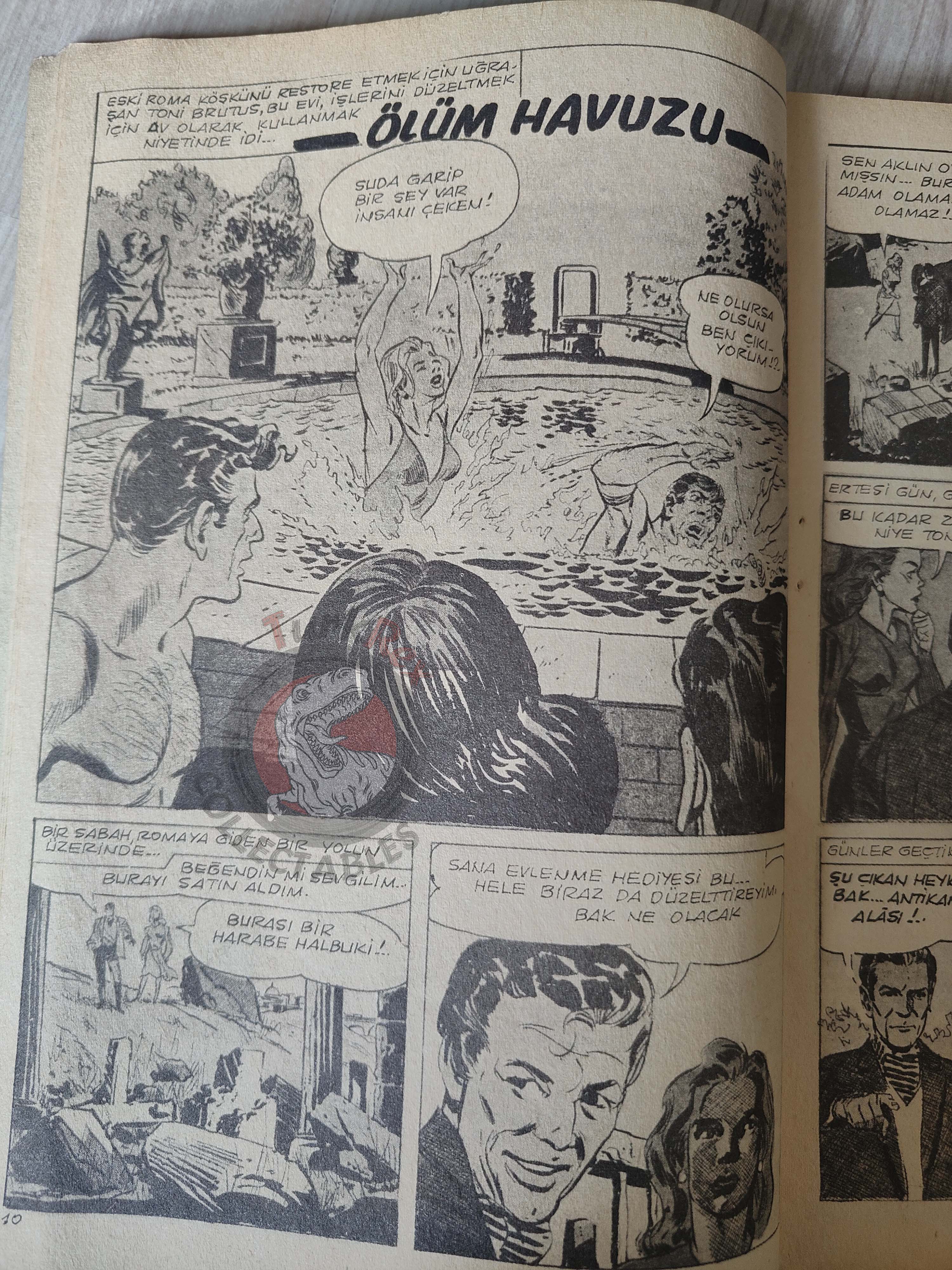 Korku Magazin #75 1969 Turkish Comic Turkey Warren Creepy Eerie Frankenstein