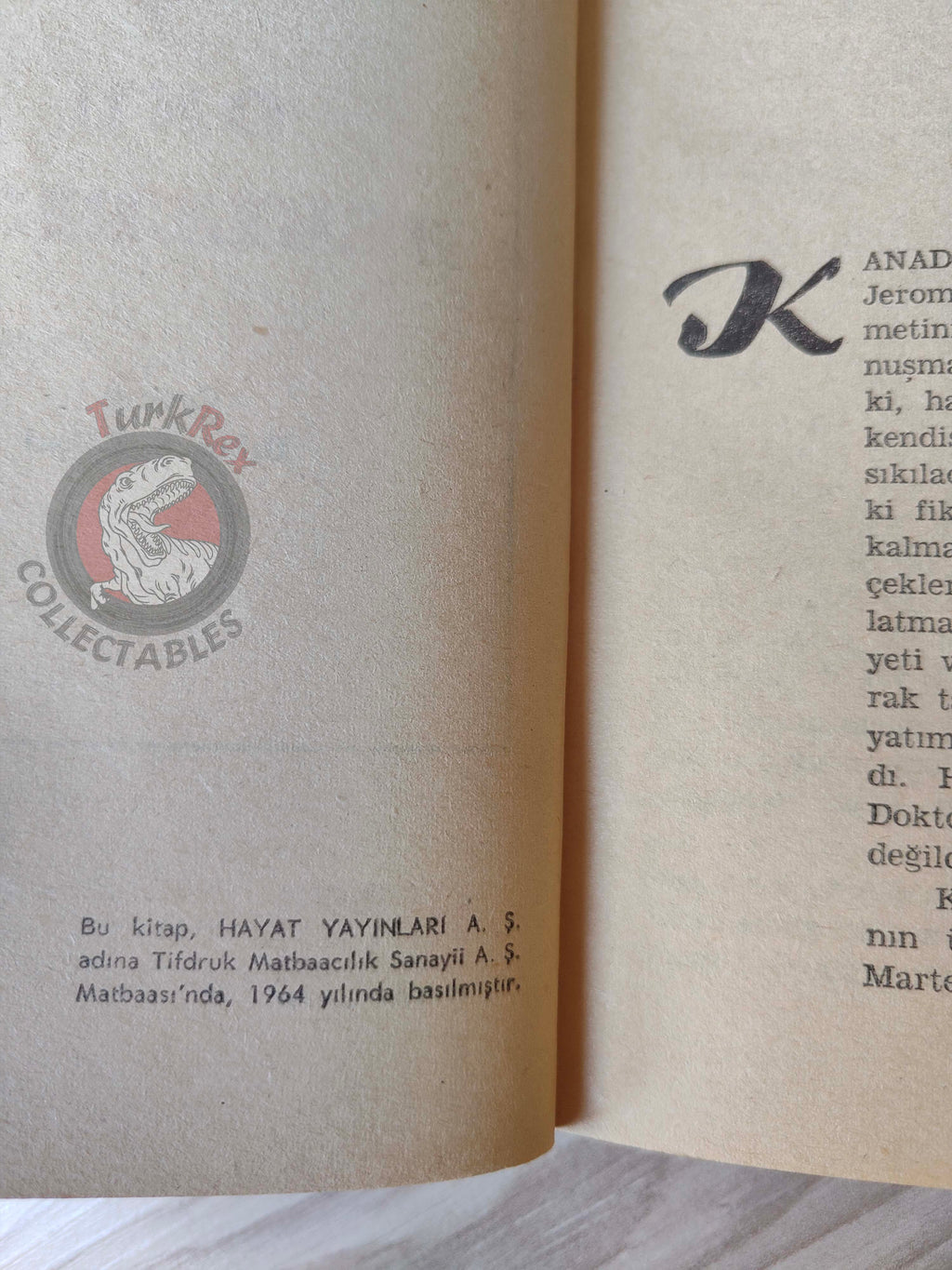 Hugh MacLennan – The Watch That Ends the Night 1964 1st Turkish Book Turkey