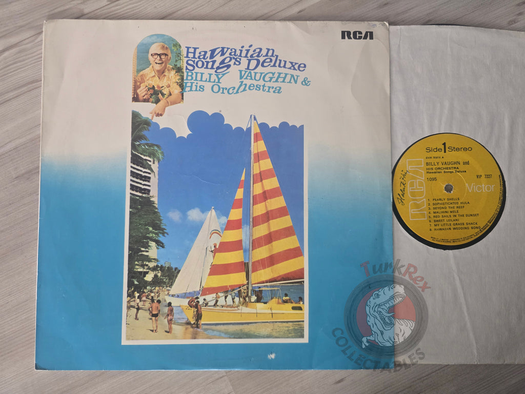 Billy Vaughn & His Orchestra – Hawaiian Songs Deluxe Turkish Pressing Vinyl Turkey Edition