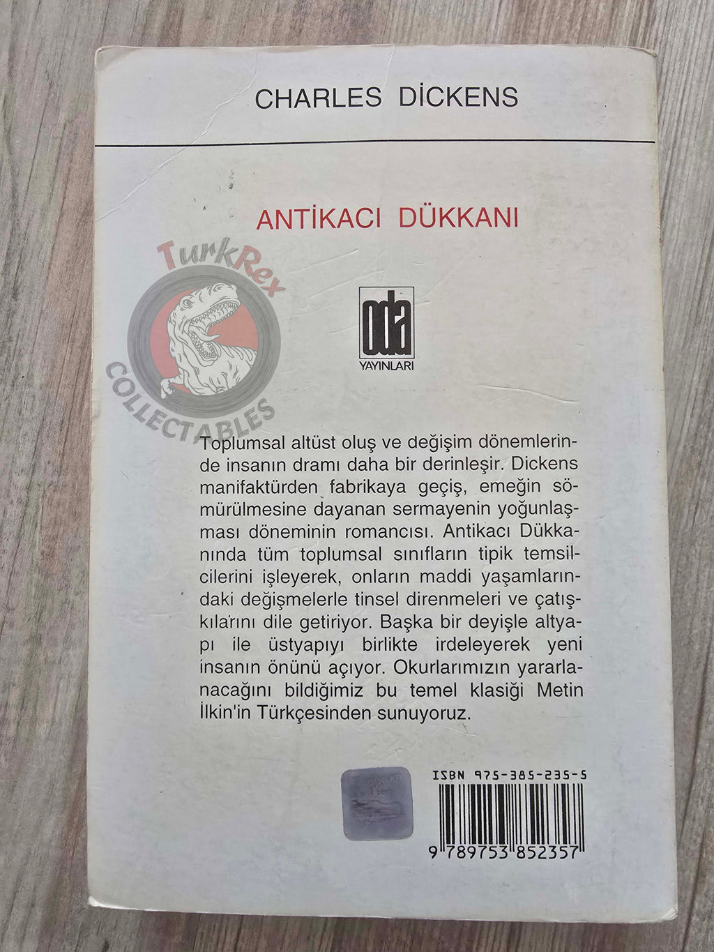 Charles Dickens – The Old Curiosity Shop 1996 Turkish Book Turkey