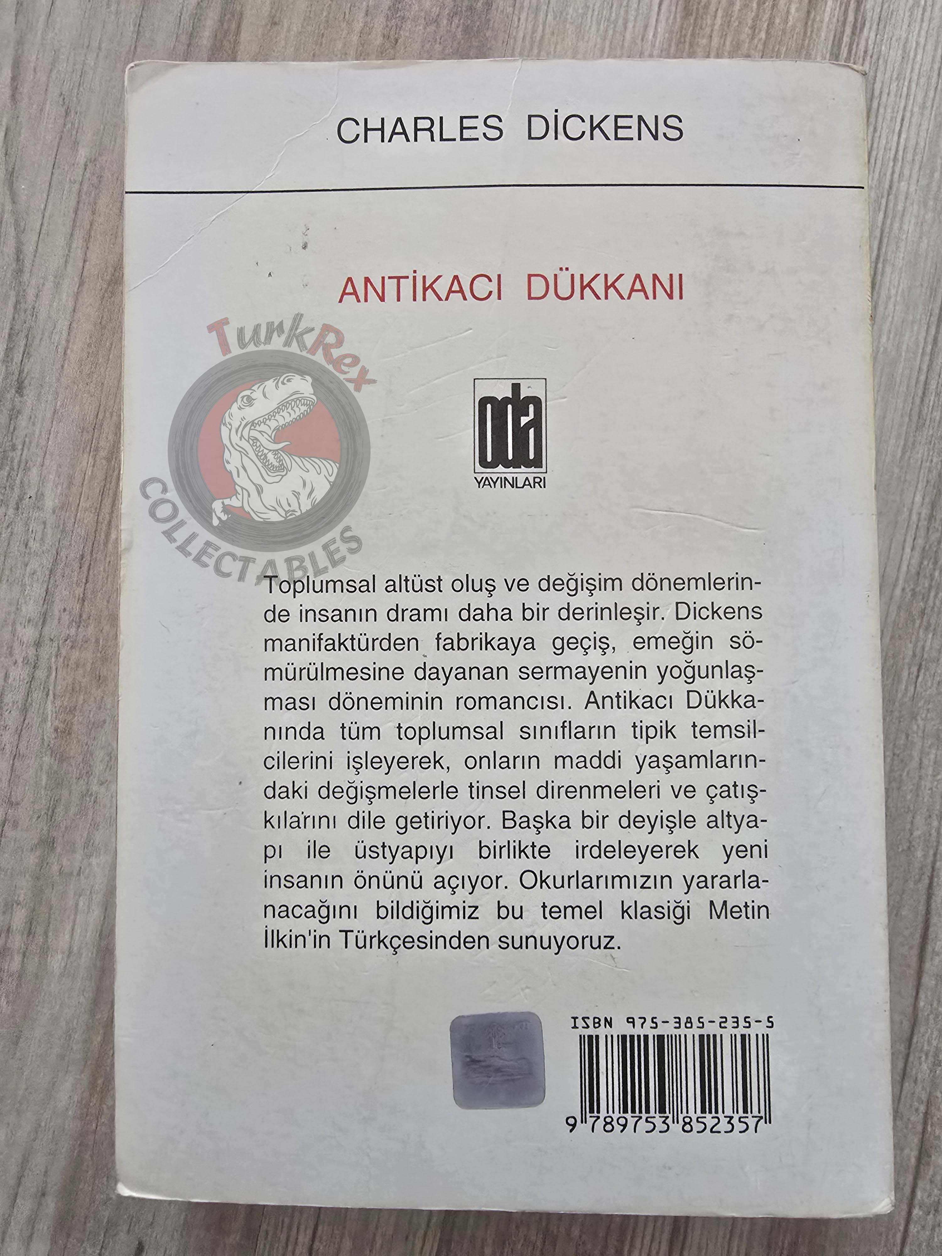 Charles Dickens – The Old Curiosity Shop 1996 Turkish Book Turkey