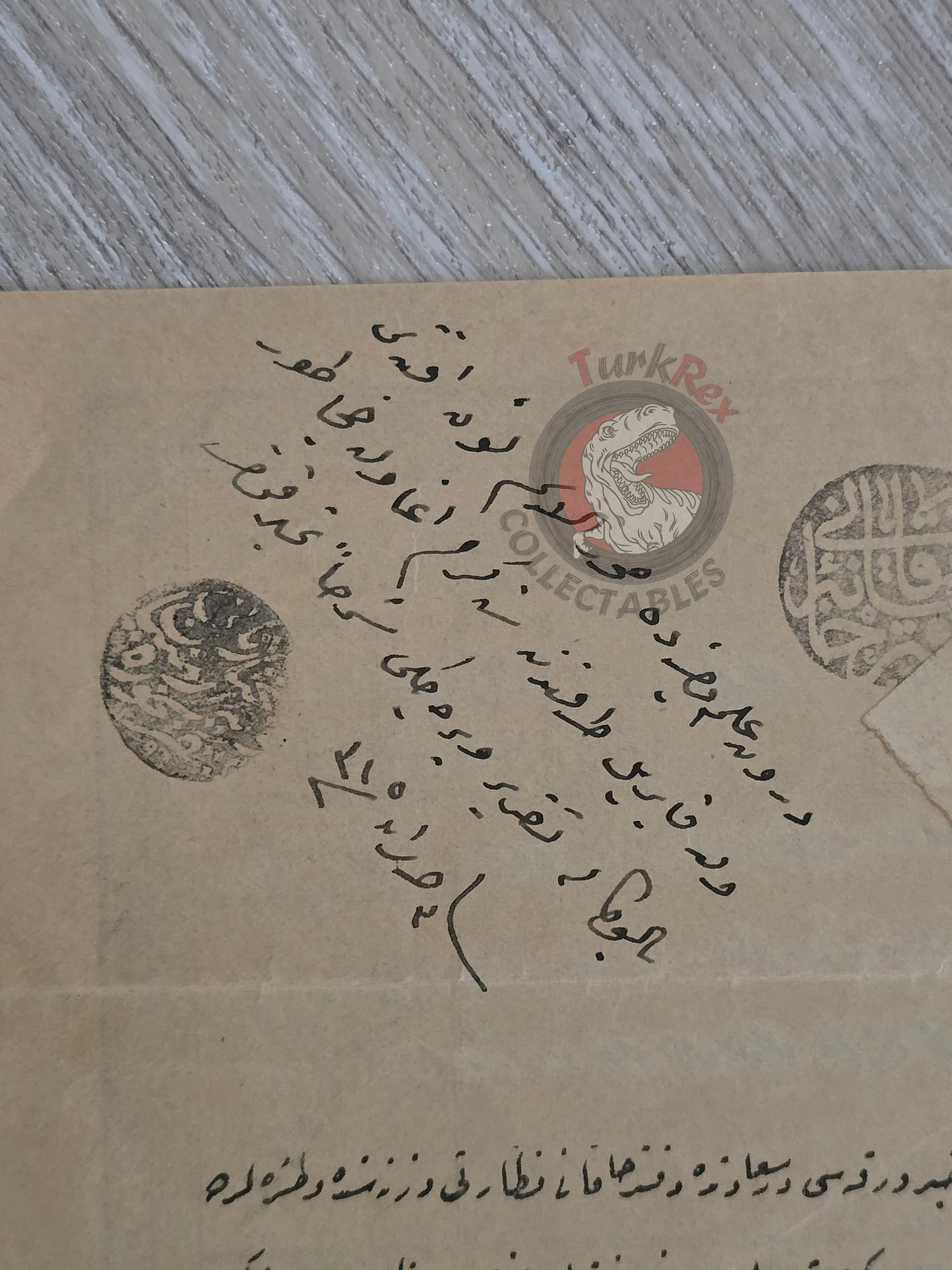 Ottoman 1899 Land Deed House in İstanbul Bakırköy Title Armenian Family Armenia