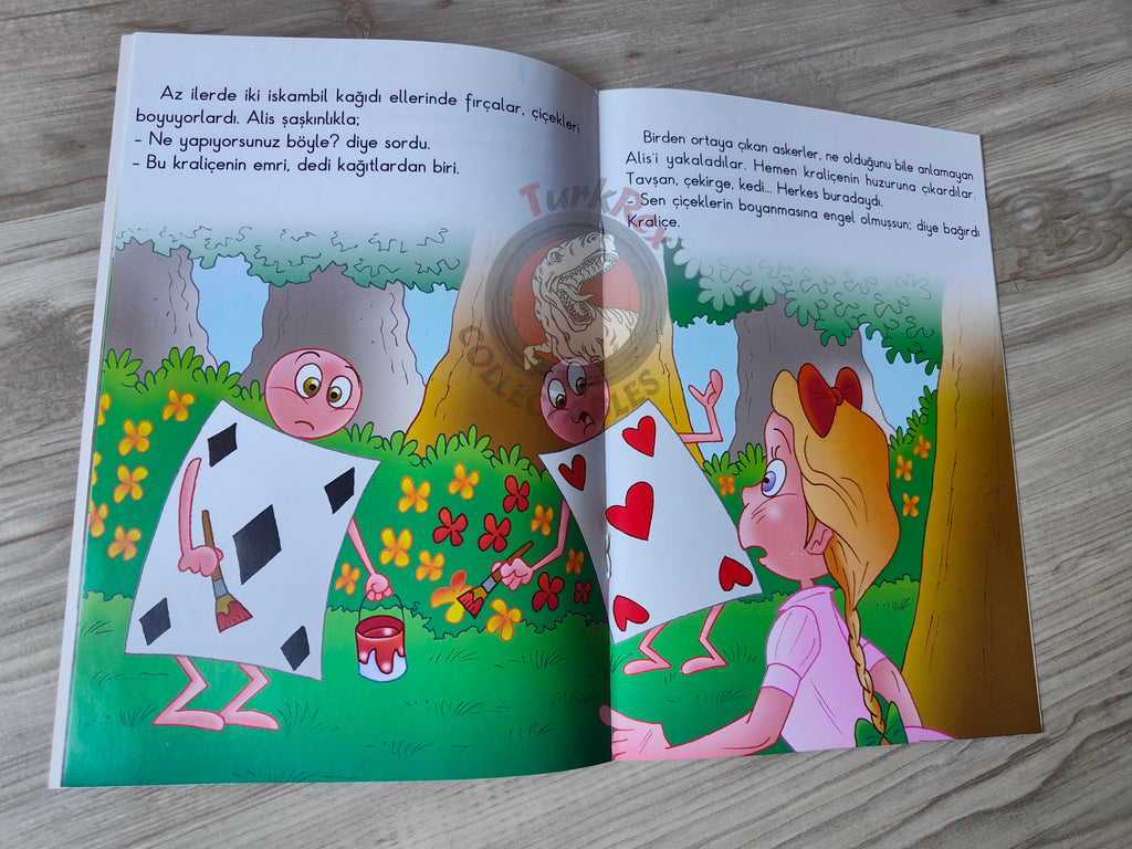 Lewis Carroll – Alice in Wonderland 2011 Turkish Book Turkey Illustrated 2