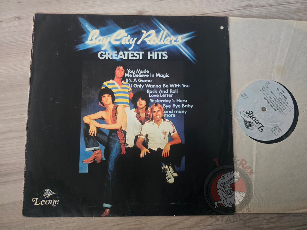 Bay City Rollers – Greatest Hits Turkish Pressing Vinyl Turkey Edition