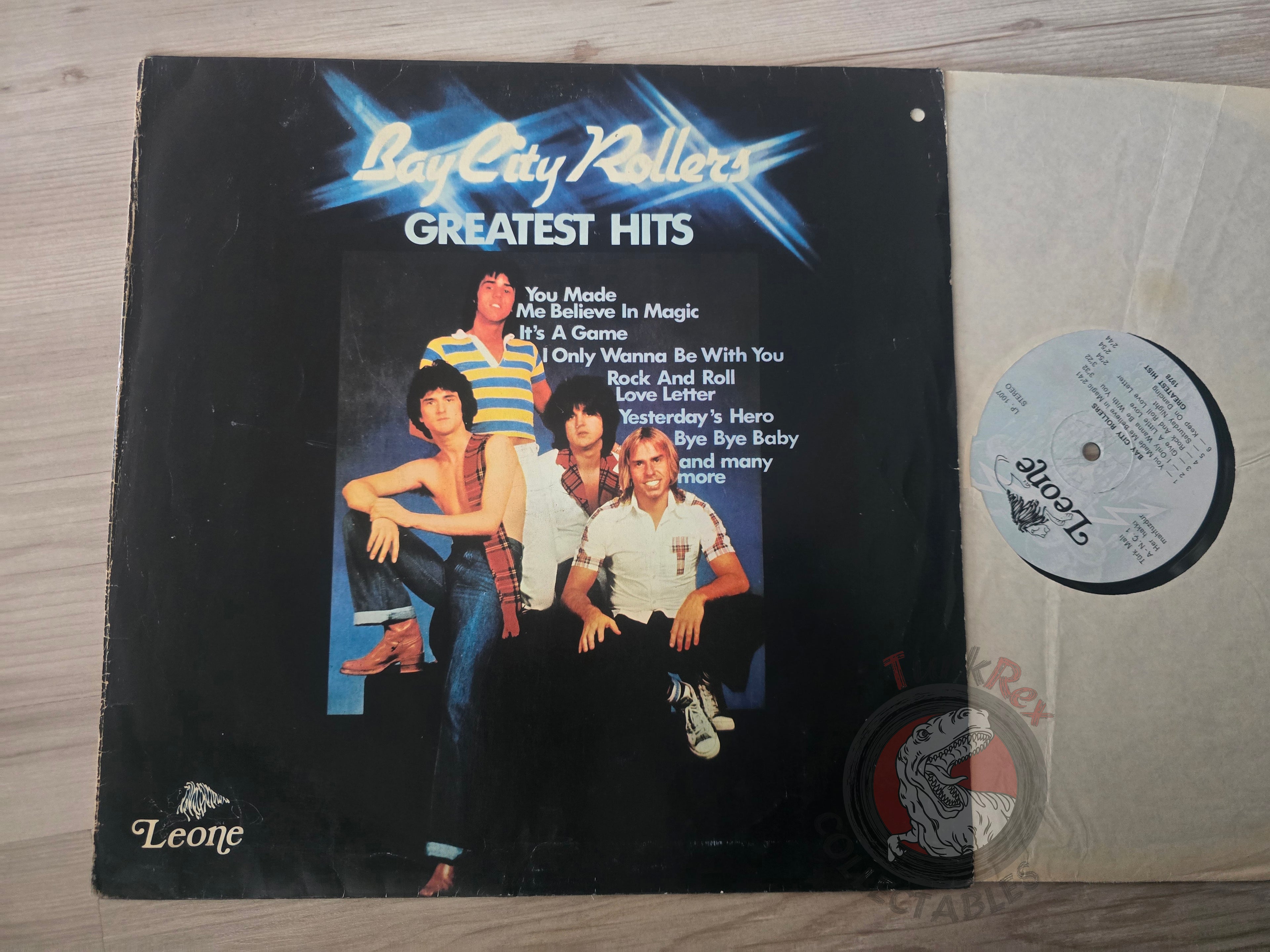 Bay City Rollers – Greatest Hits Turkish Pressing Vinyl Turkey Edition