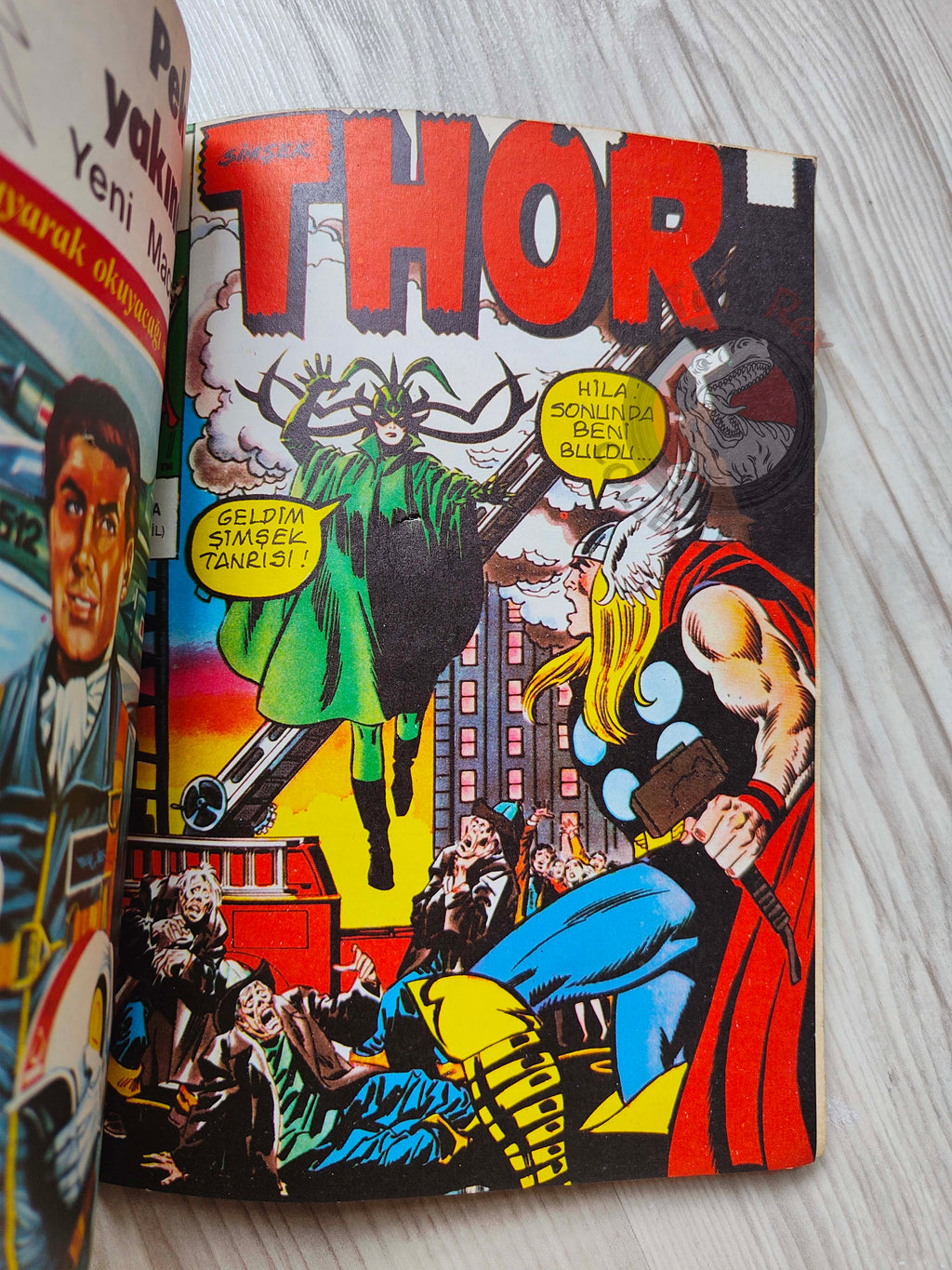 Thor #3 1985 Turkish Comic Turkey The Mighty Thor #188–192