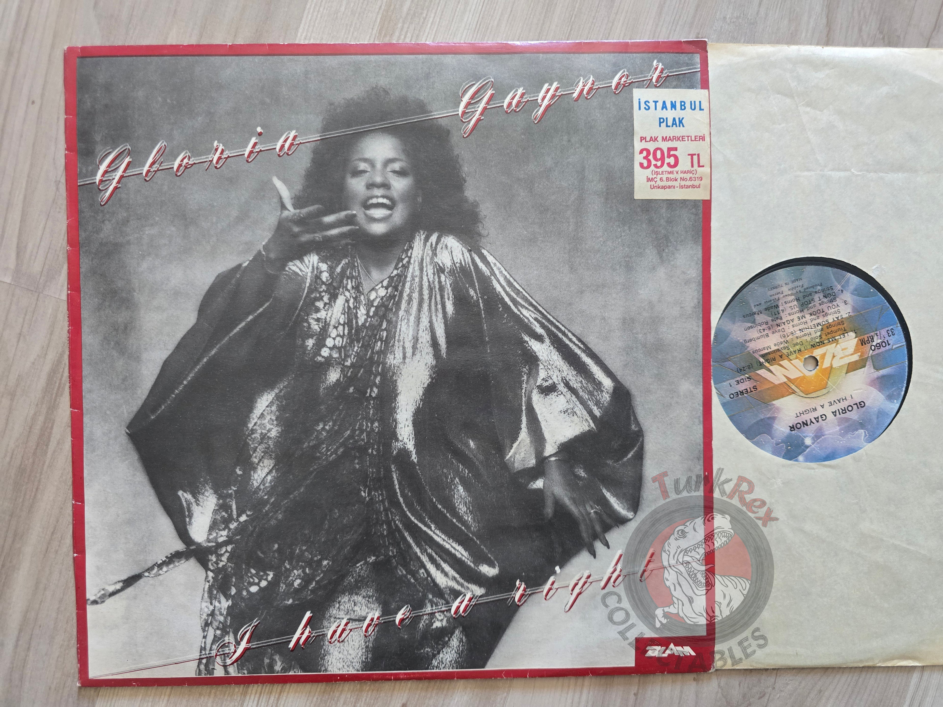 Gloria Gaynor – I Have A Right Turkish Pressing Vinyl Turkey Edition