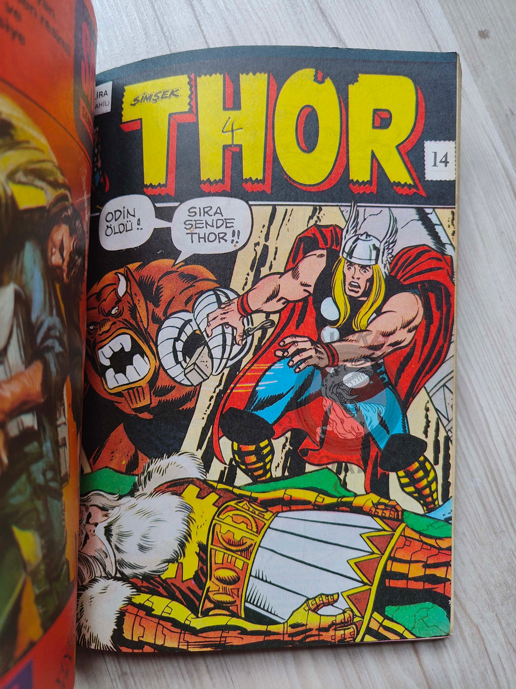 Thor #5 1985 Turkish Comic Turkey The Mighty Thor #197–200 Ragnarok