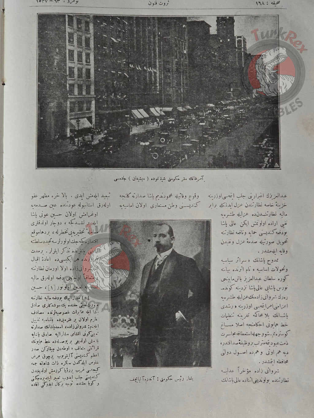 Servet-i Fünun Magazine 1926 Reza Shah Pahlavi Cover Oath Ceremony Iran Middle East Stalin Ottoman